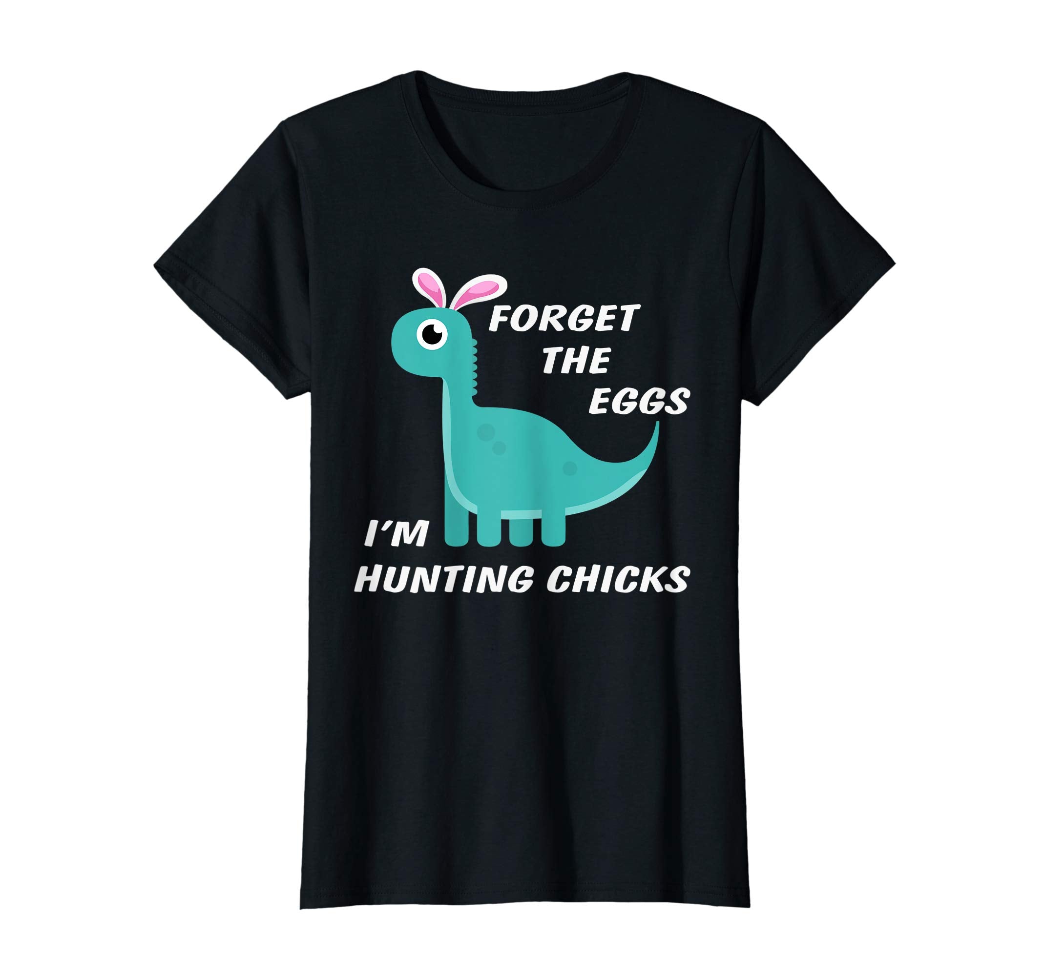 Forget Eggs Im Hunting Chicks Easter Shirt Kids Boys Girls