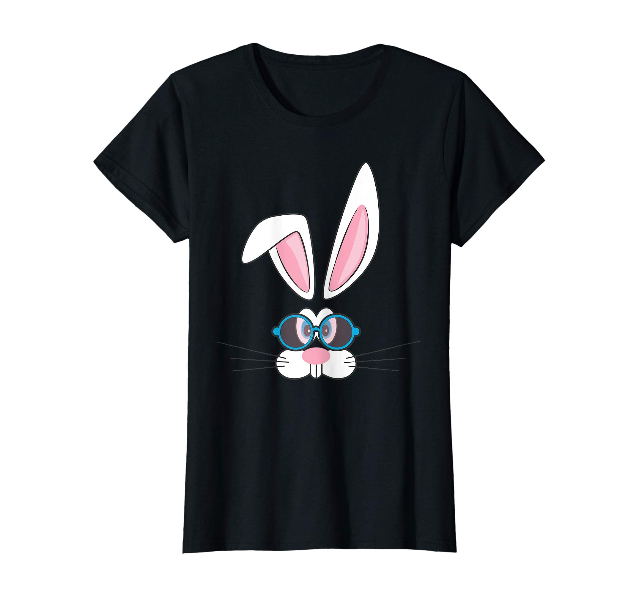 Funny Emoji Easter Bunny Face Cute Rabbit Easter T-Shirt