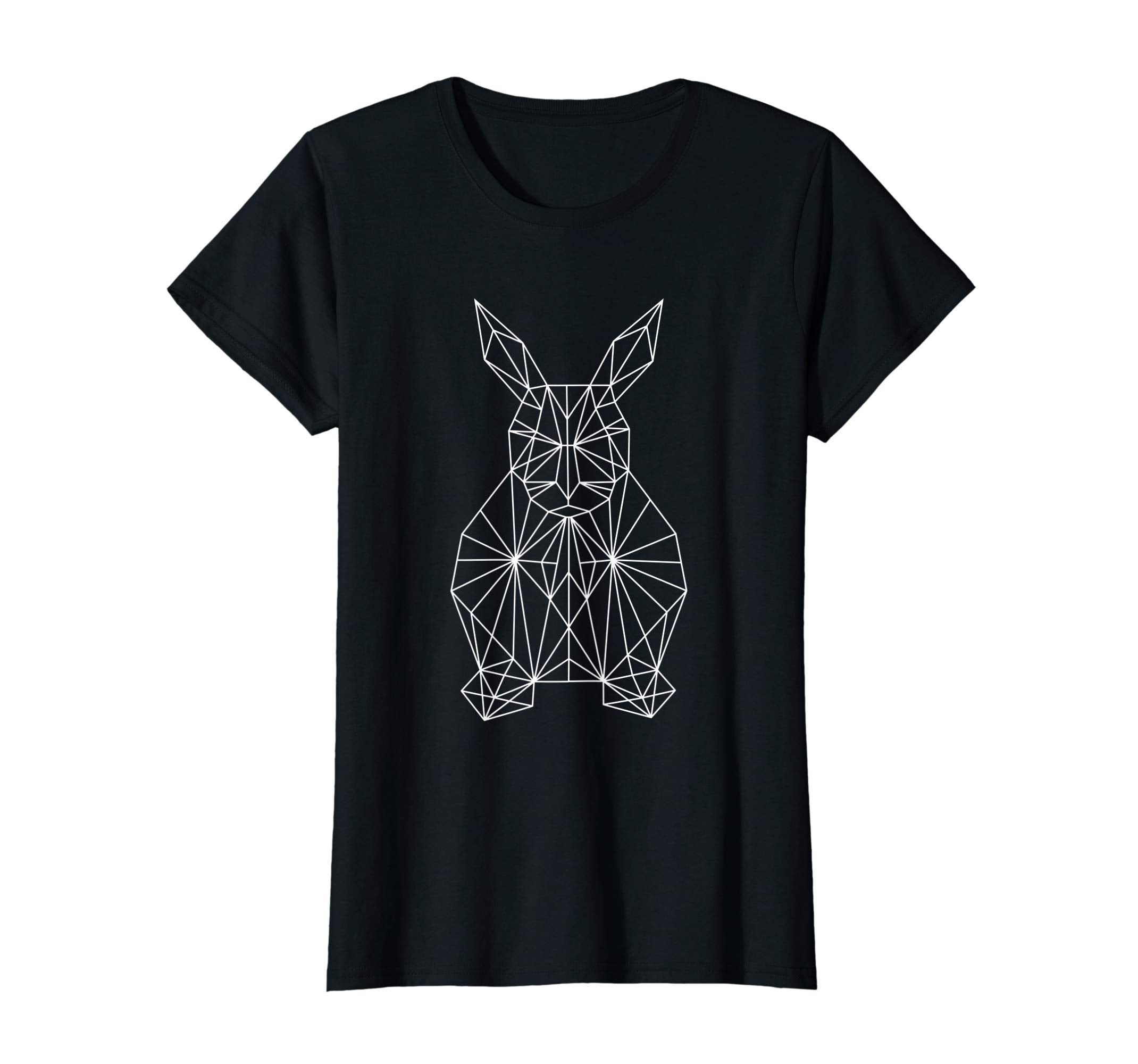 Easter Bunny Rabbit Geometry Easter Egg T-Shirt Funny