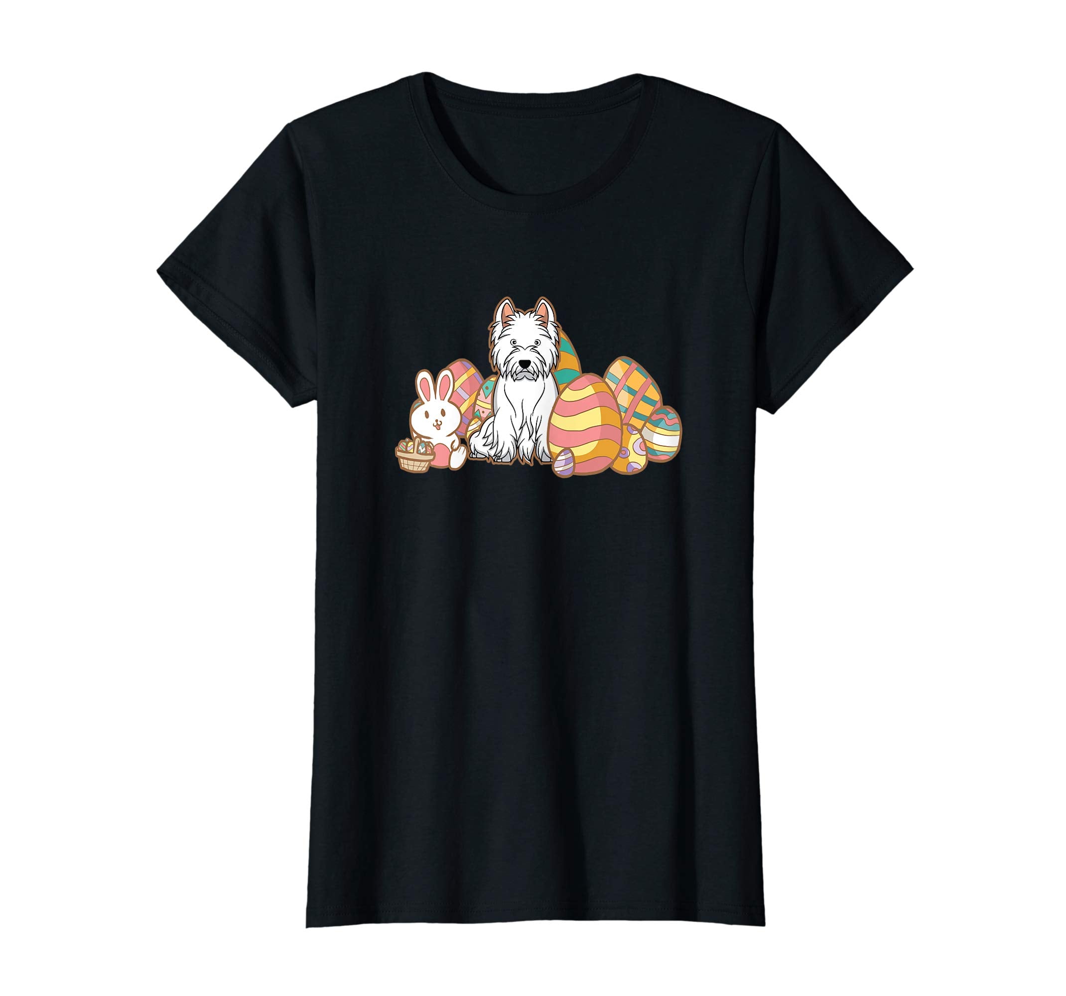 Easter West Highland Terrier Dog T-Shirt Gift