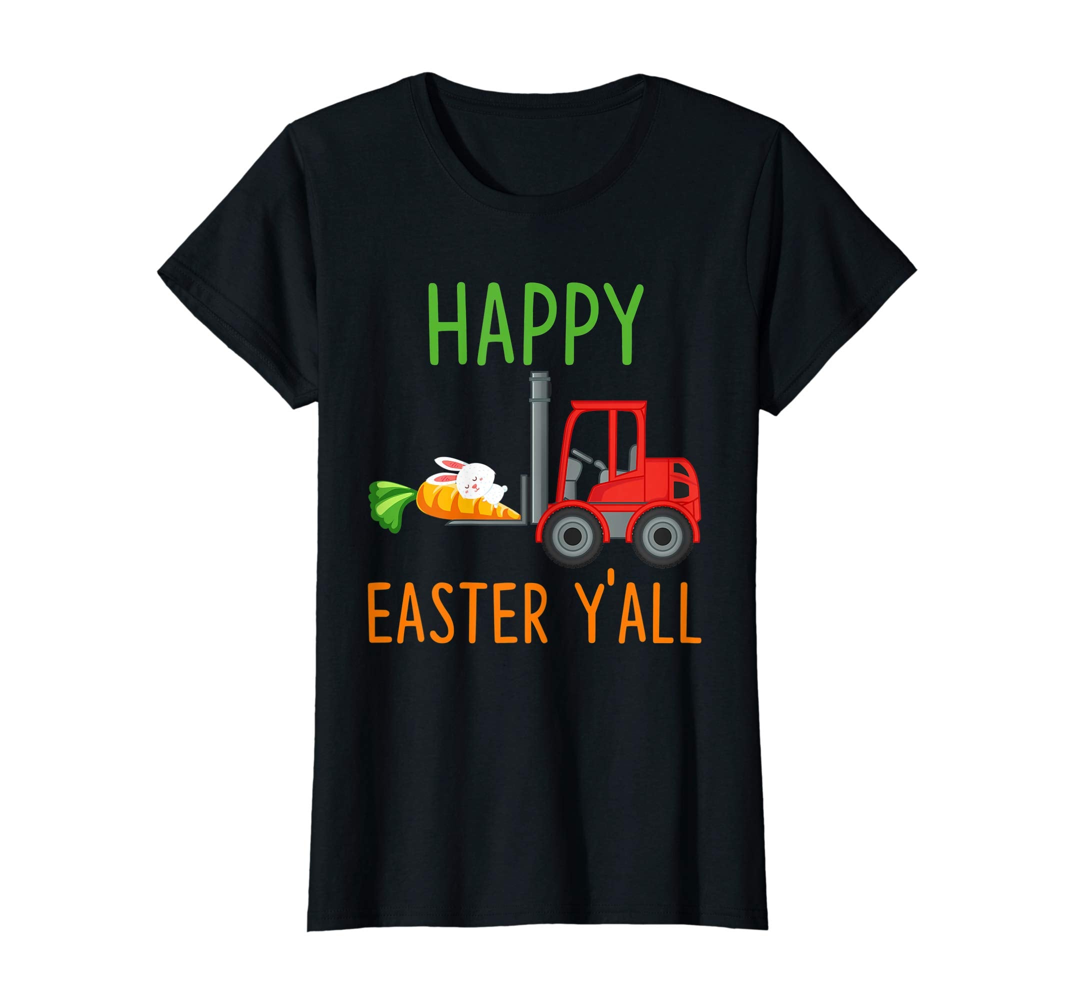 Forklift Happy-Easter-Y'all T-shirt Hunting-Season-Egg