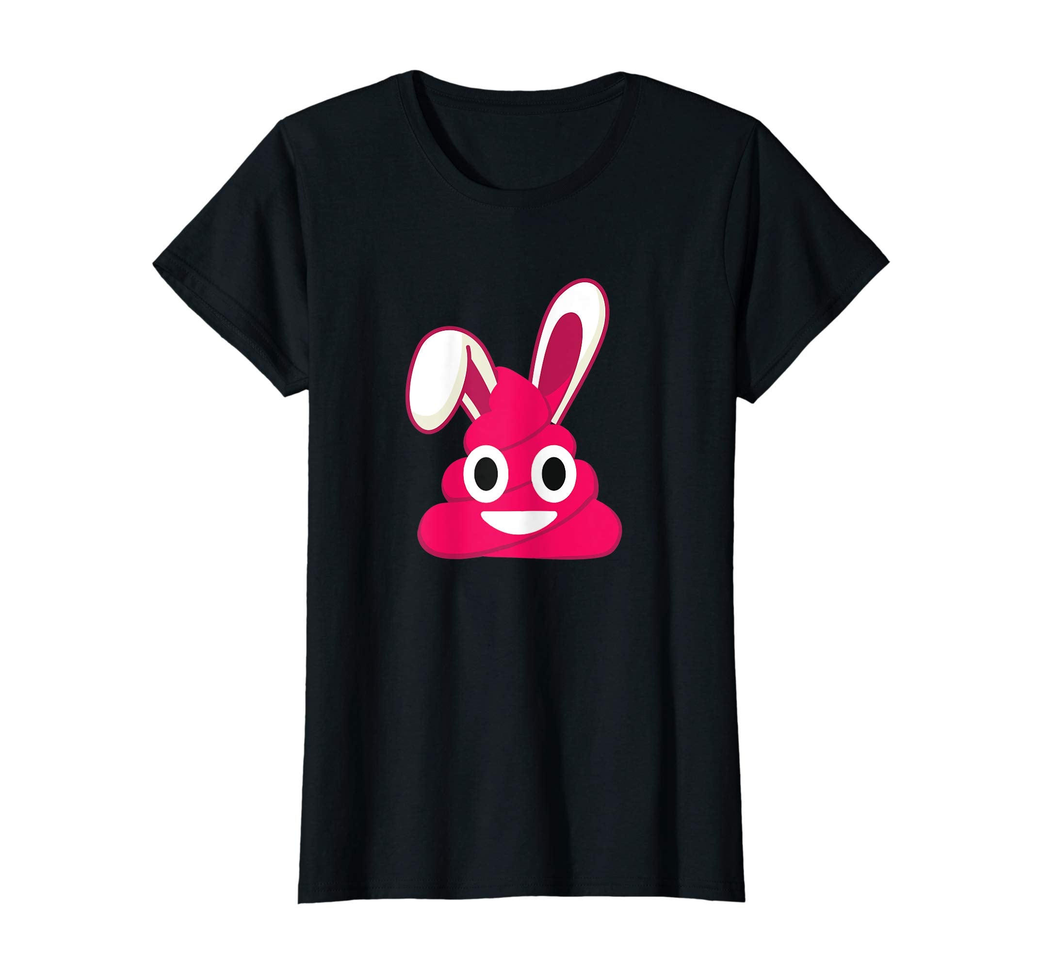 Easter T Shirt Awesome Emoji Easter Bunny Emoticon Poop