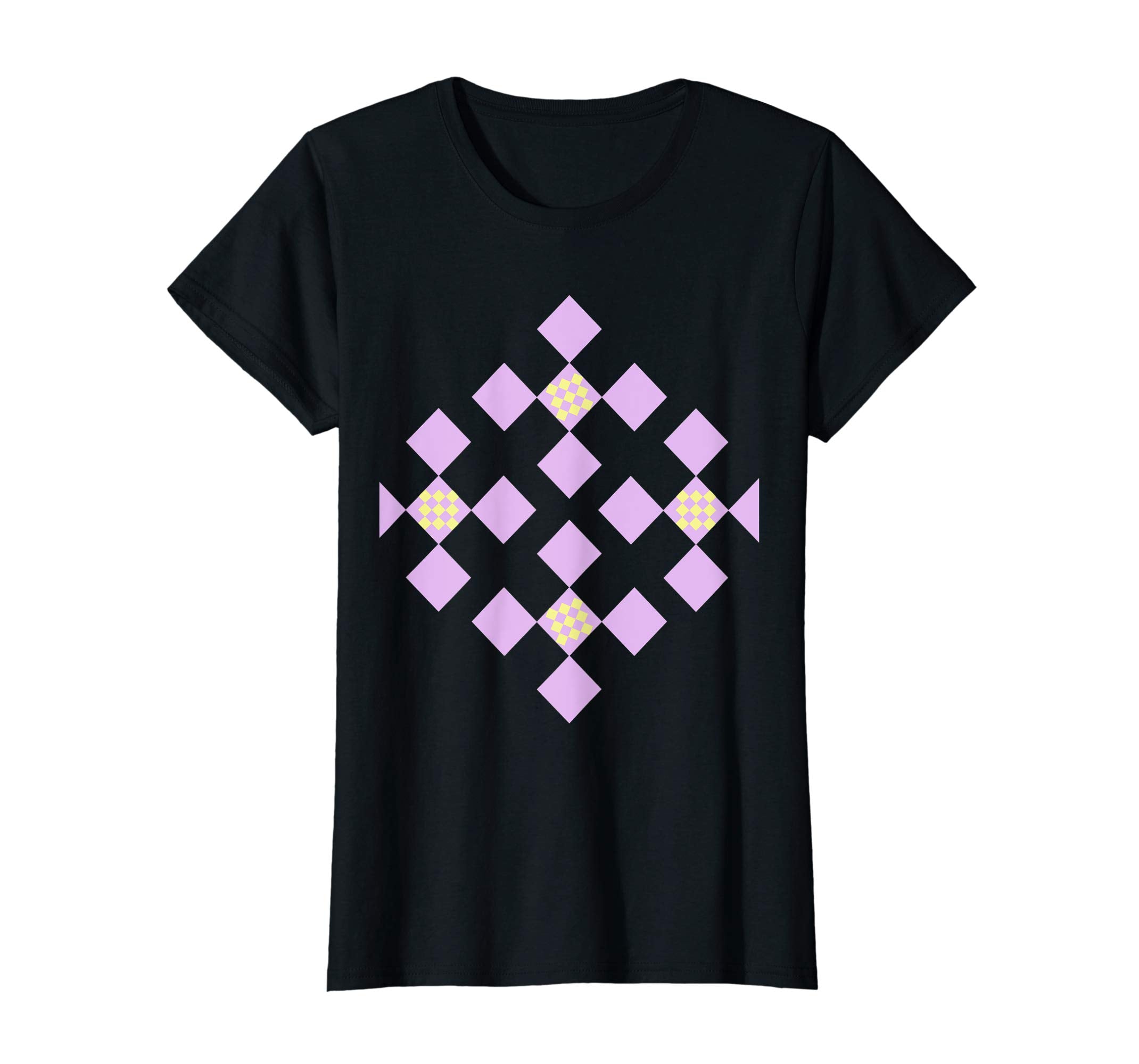 Easter Argyle Lavender Pastel Diamond Shape T-Shirt
