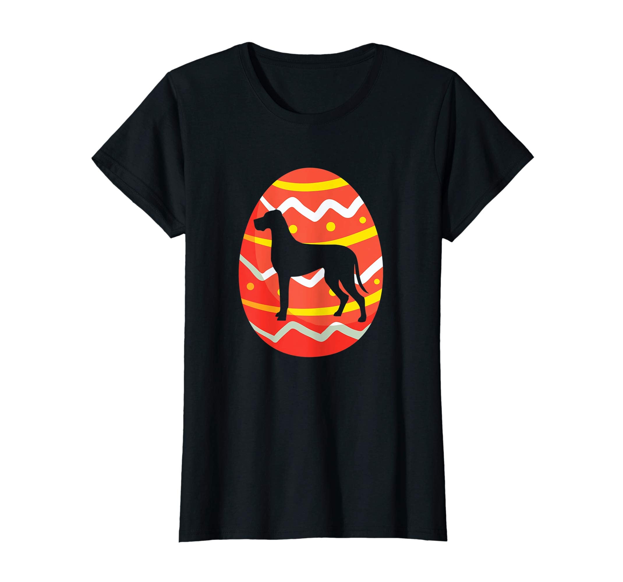 Great Dane Easter Eggs Bunny T-Shirt Dog Easter Gift