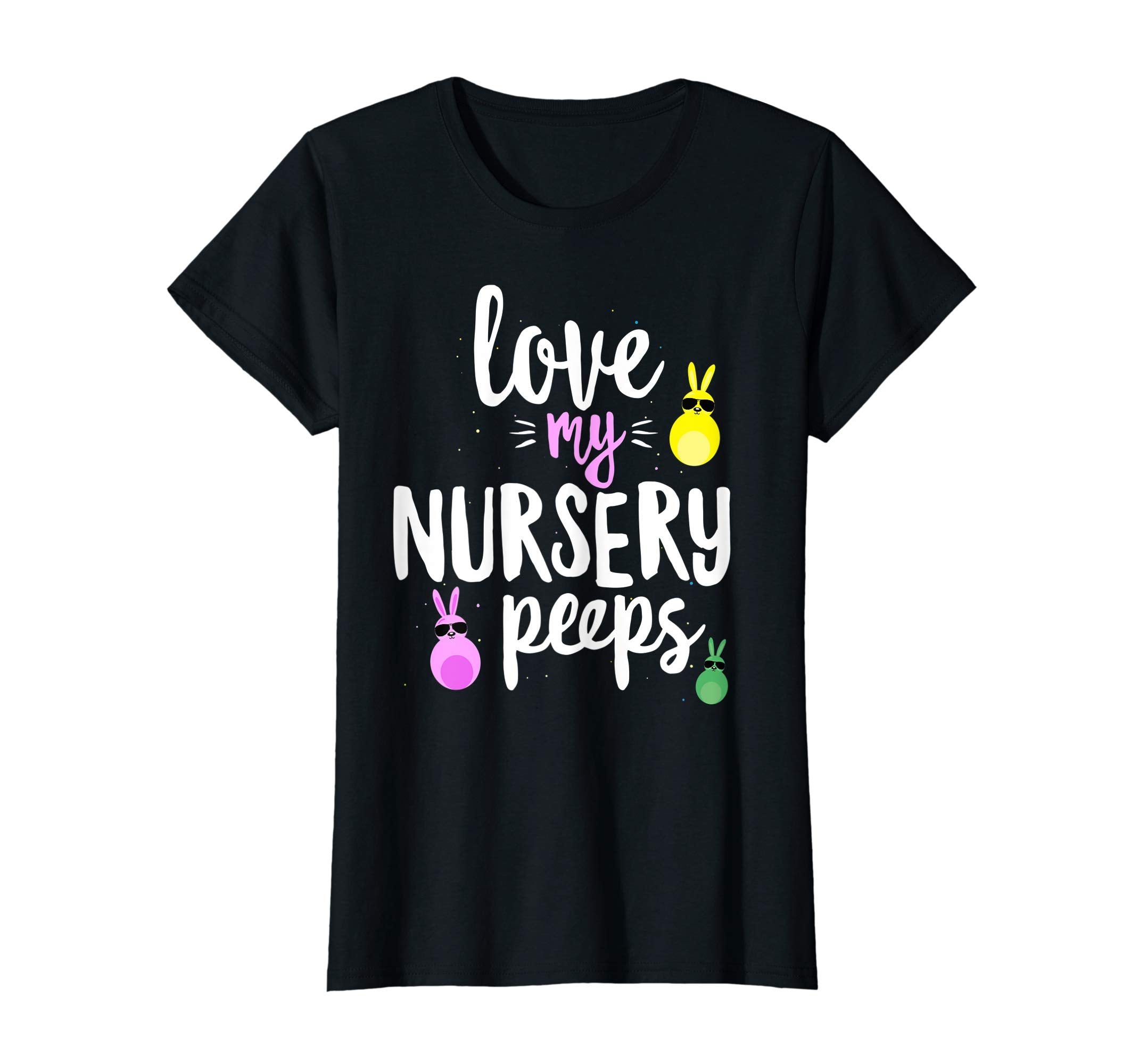 Love My Nursery Peeps Easter Teacher Bunny T-shirt