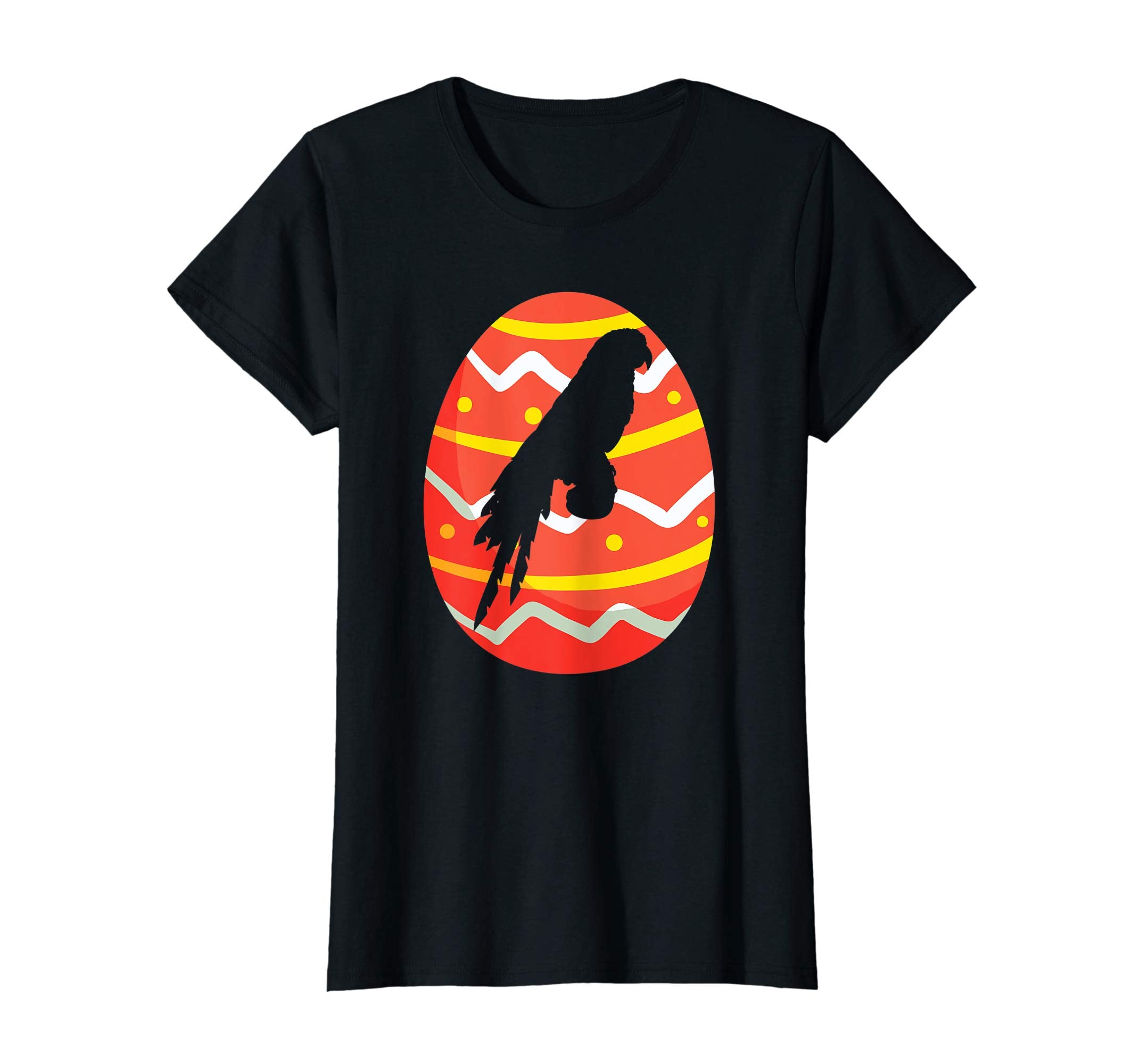 Happy Parrot Easter Bunny Egg T-Shirt for Kids Boys Girls