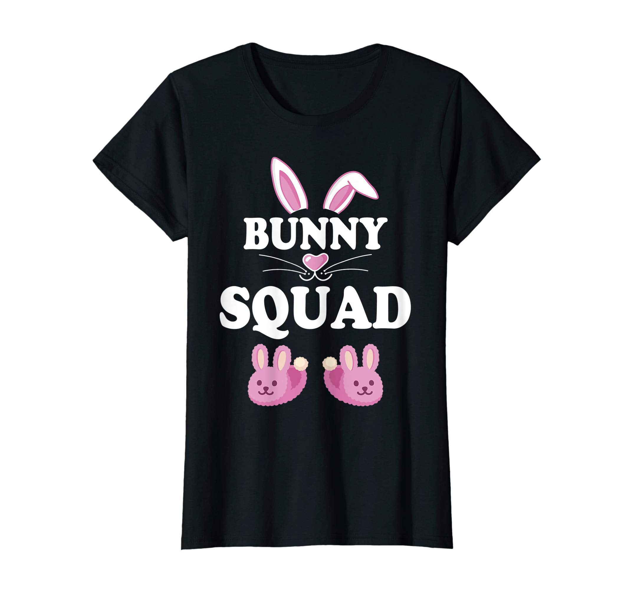 Rabbit Bunny Emotion Faces Happy Easter Shirt Bunny Squad