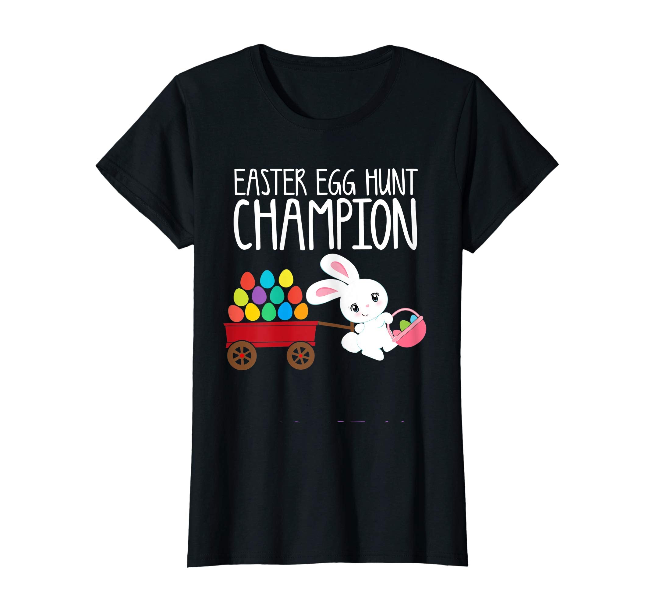 Easter Bunny Shirt Girl Kid Toddler EASTER EGG HUNT CHAMPION
