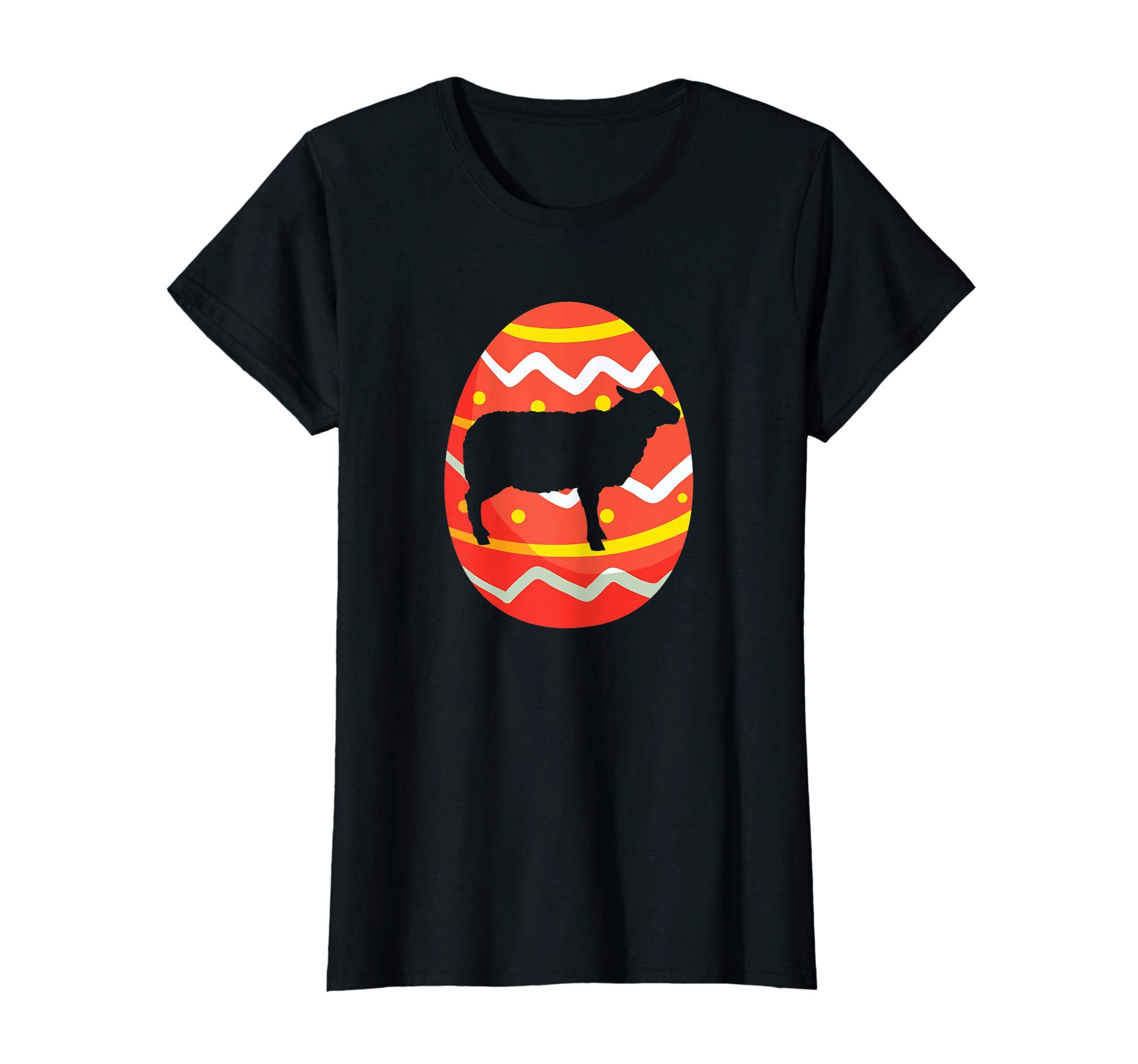 Happy Sheep Easter Bunny Egg T-Shirt for Kids Boys Girls