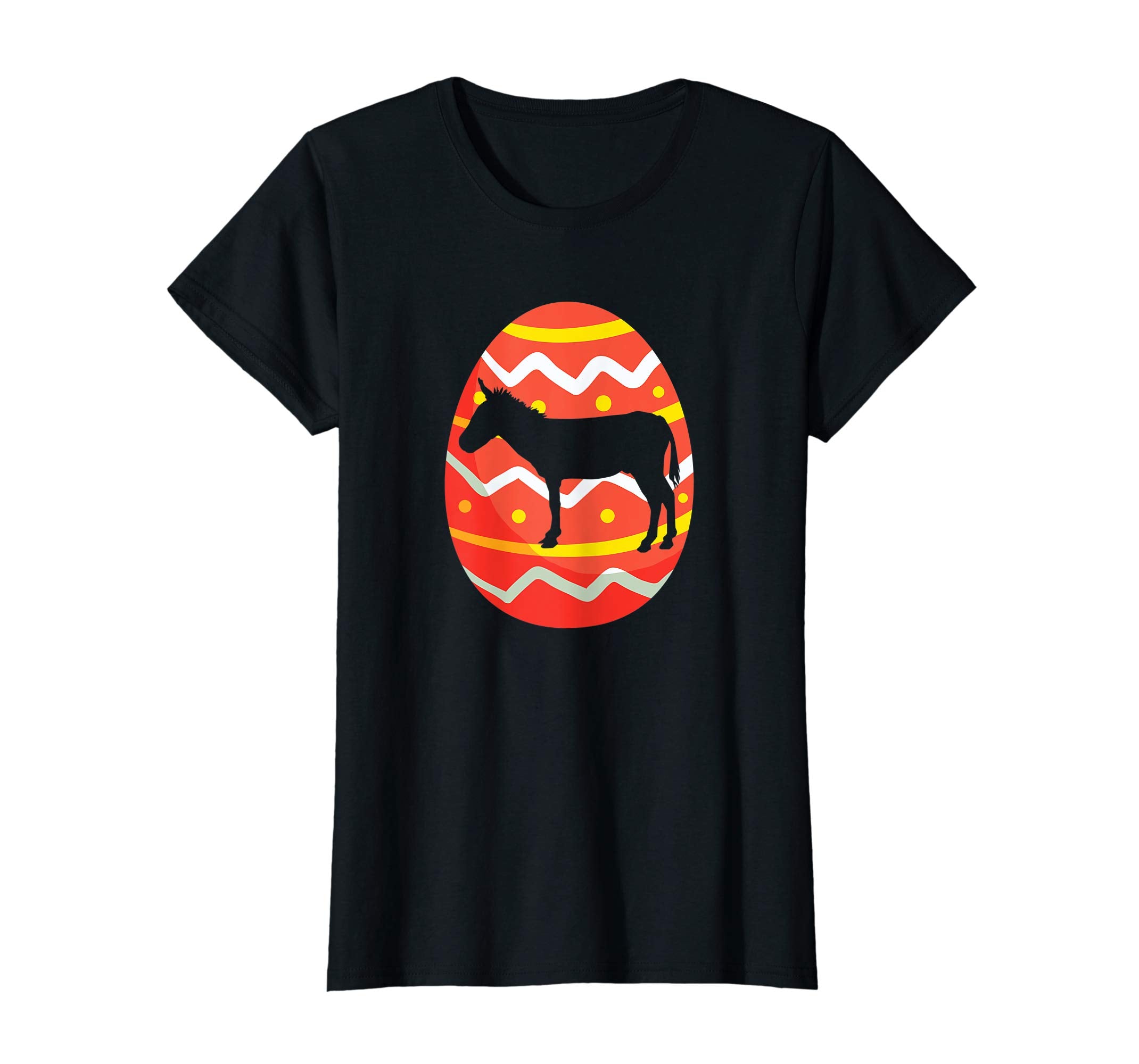 Happy Donkey Easter Bunny Egg T-Shirt for Kids Boys Girls