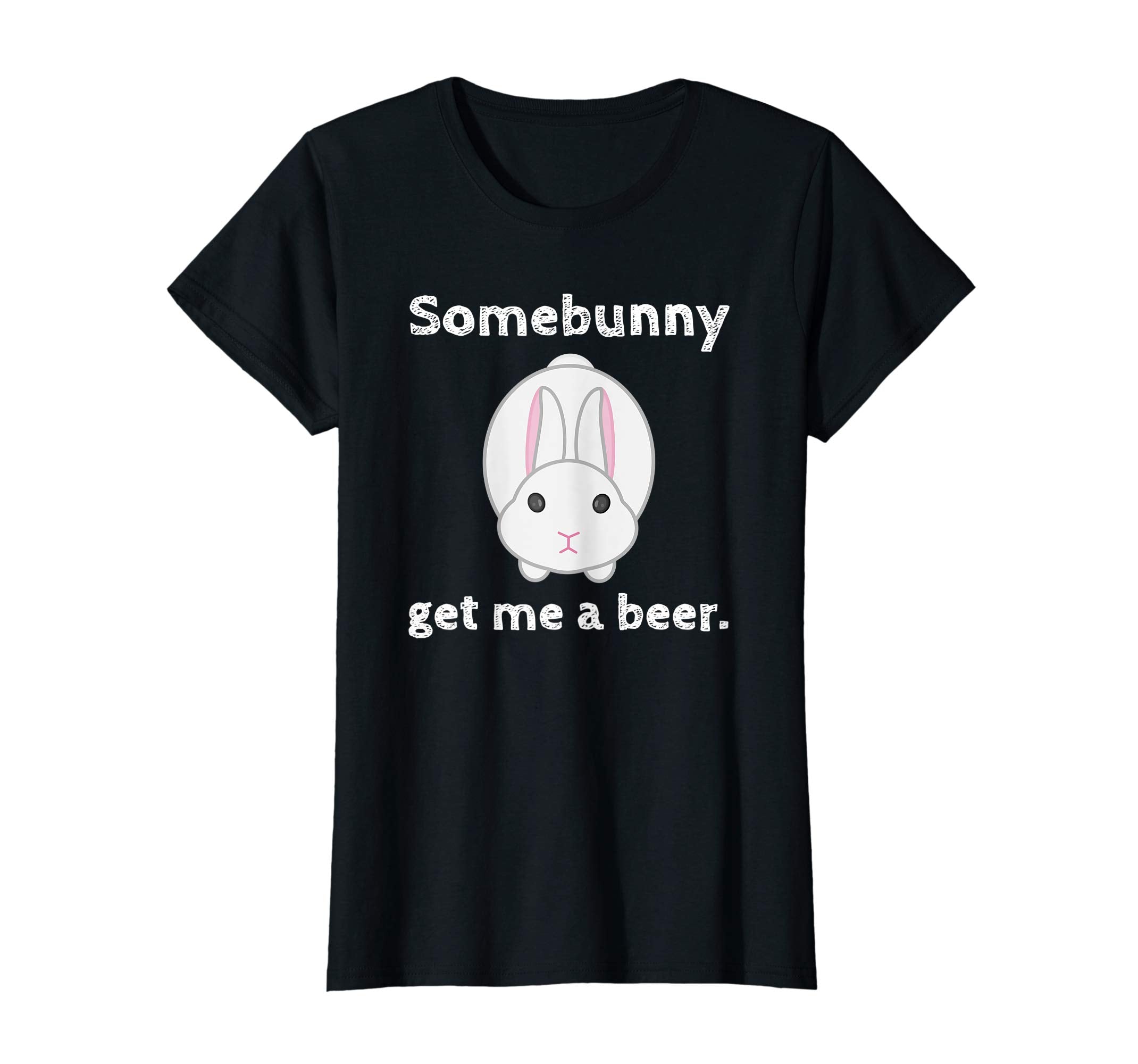 Easter Gift for Men Women Some Bunny Get me a Beer Tshirt