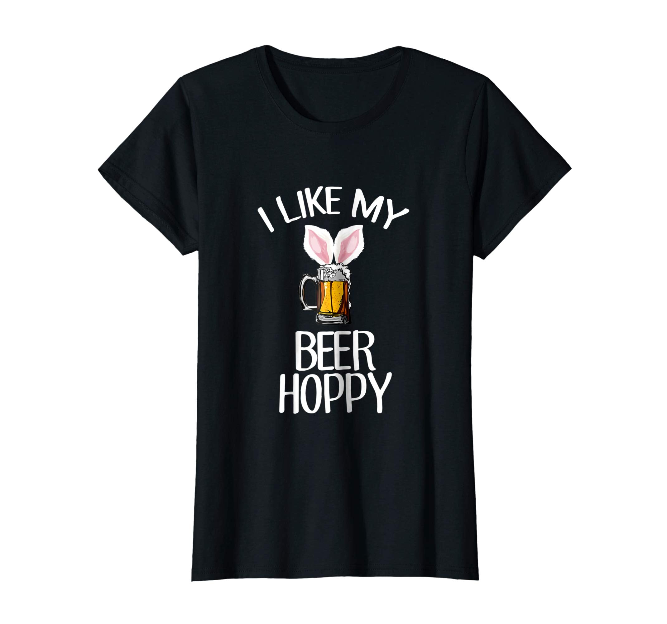 I Like My Beer Hoppy T-Shirt Funny Easter Drinking Humor