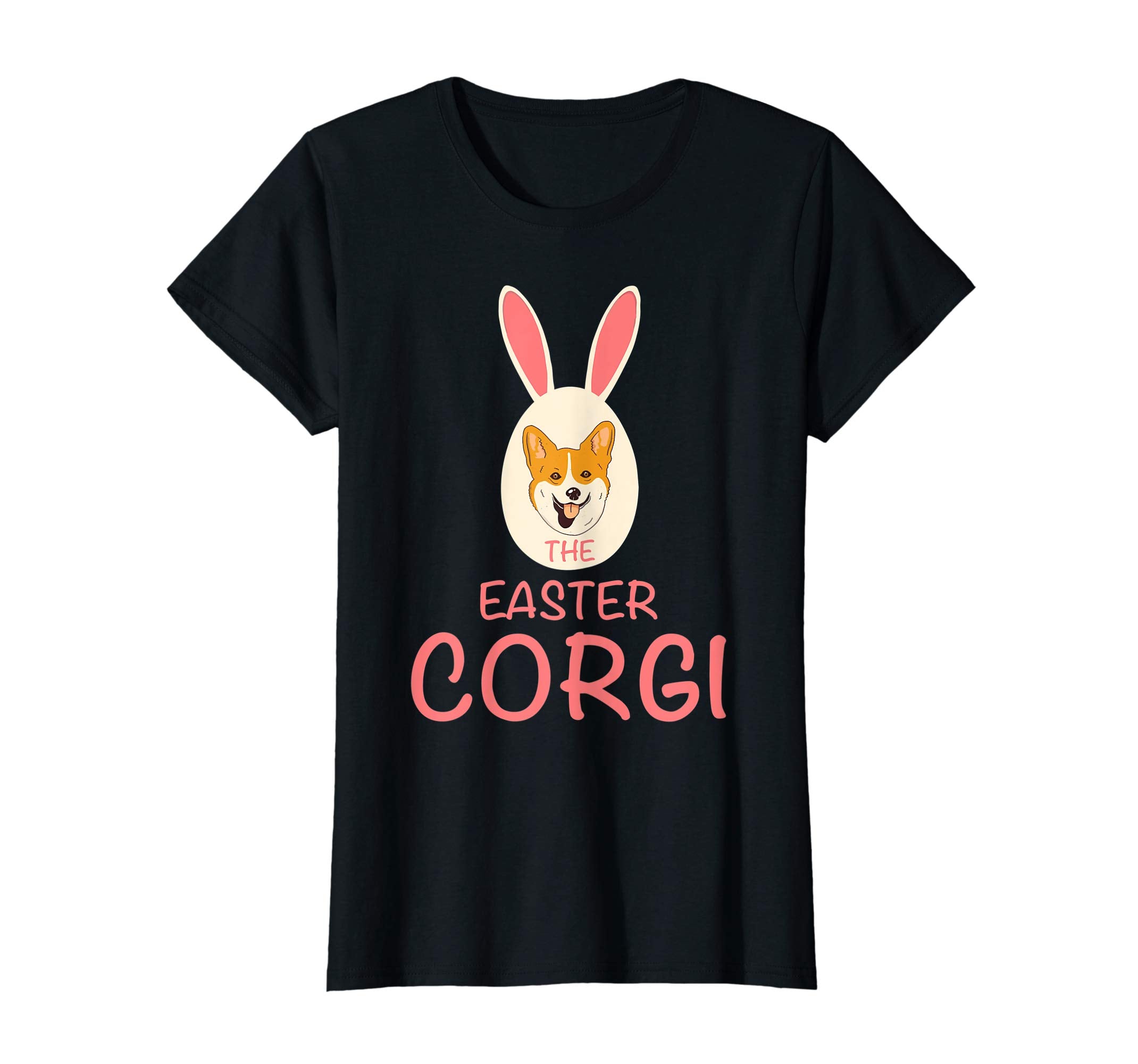 The easter corgi t-shirt. Funny Easter corgi dog shirt.