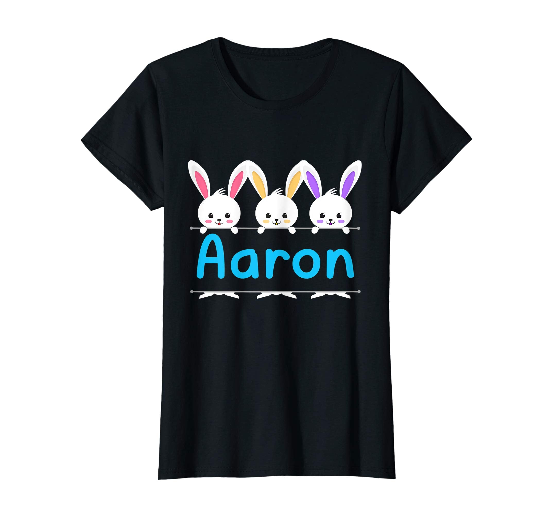 Easter day t-shirt super cute 3 Aaron Rabbits