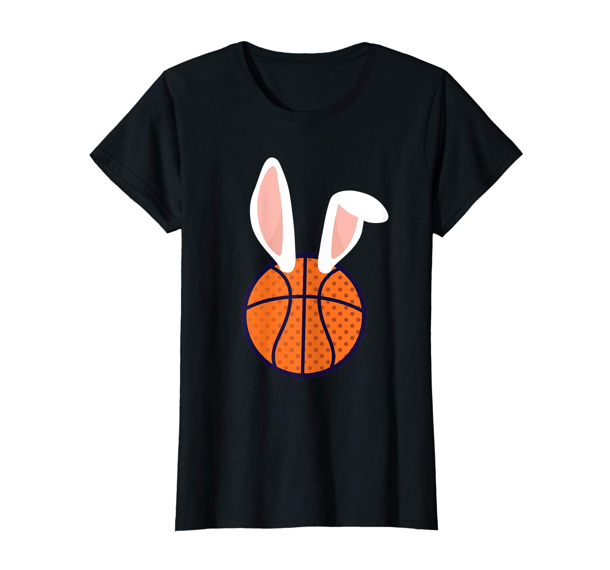 Basketball Easter Rabbit Bunny Men Women Kids T-Shirt