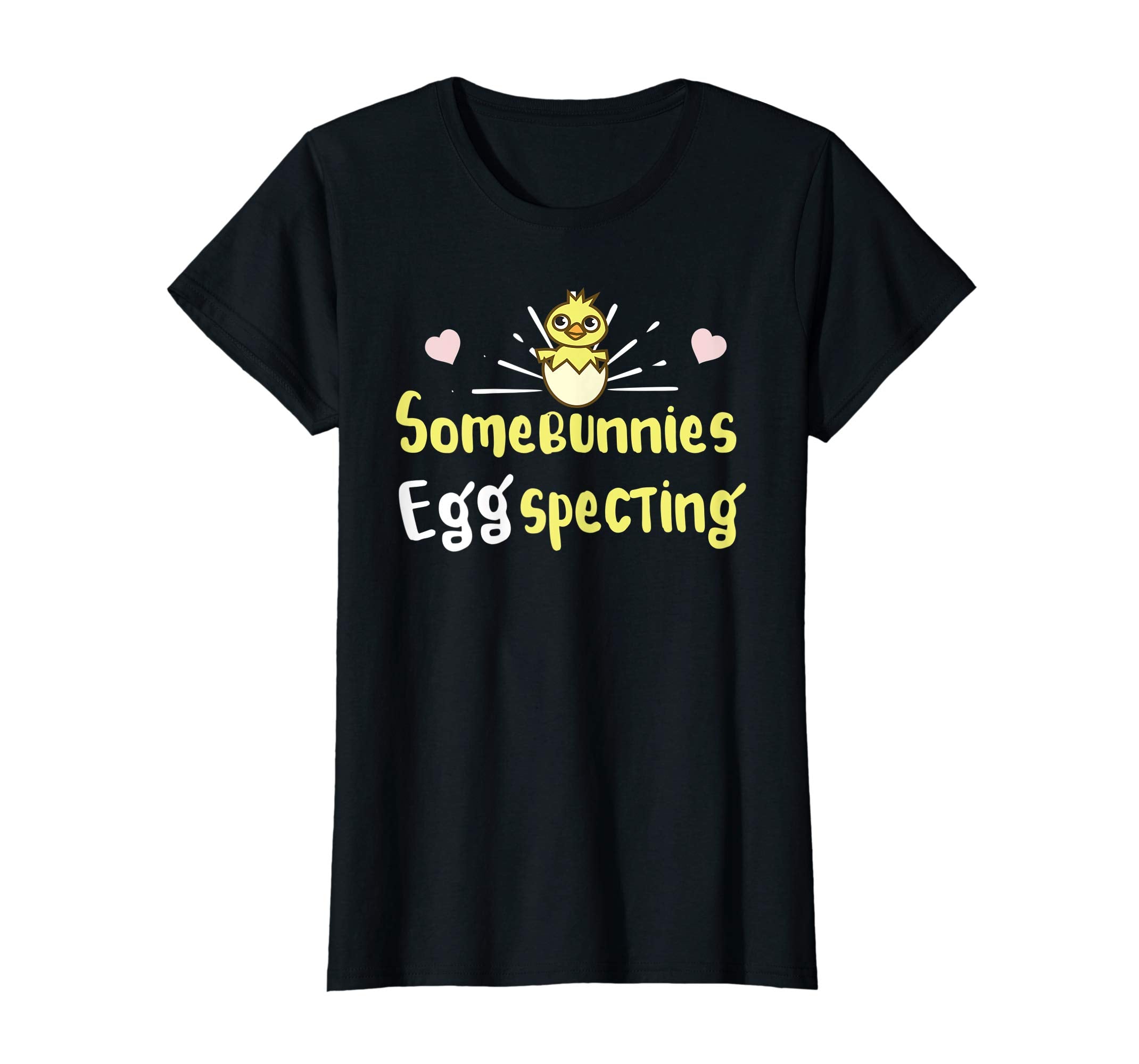 Somebunnies Eggspecting Easter Bunn Pregnancy reveal T-Shirt