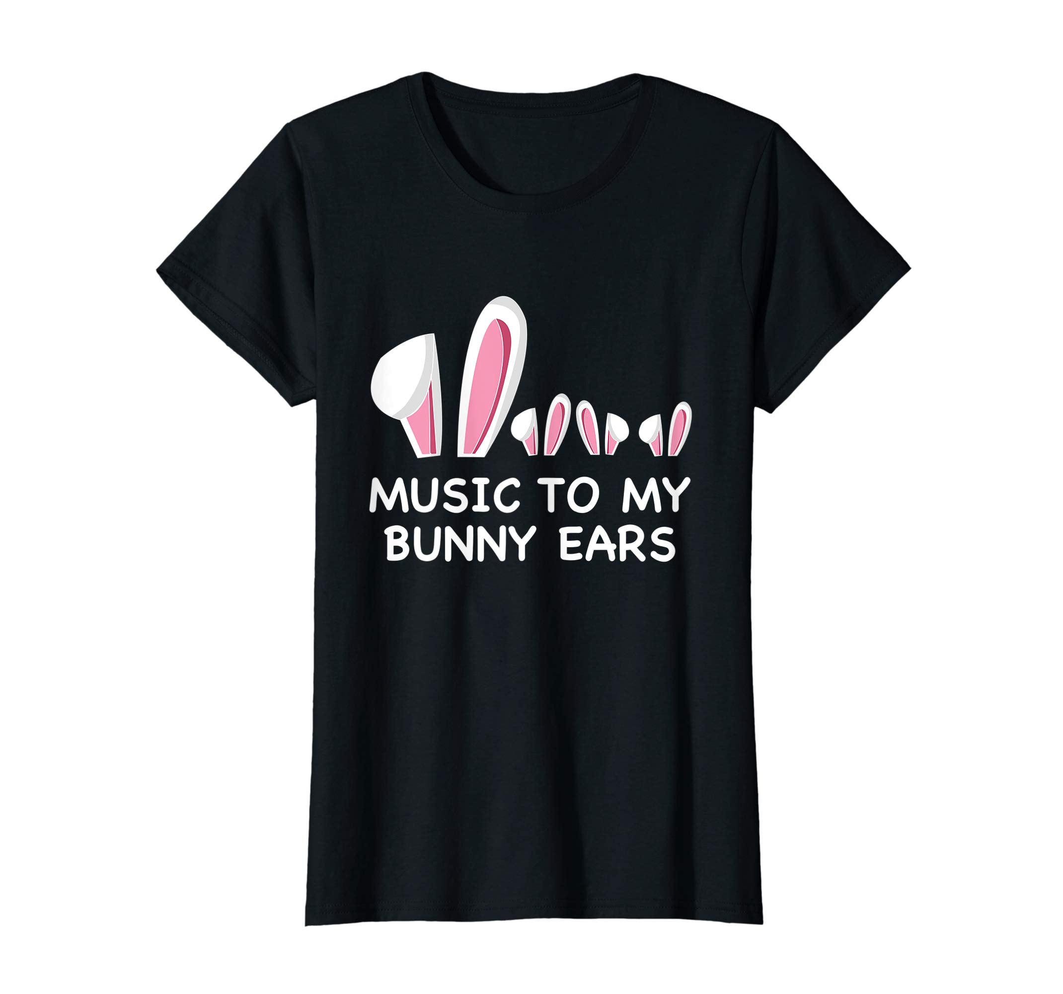 Happy Easter Music To My Bunny Ears Shirt Music Lovers Tee