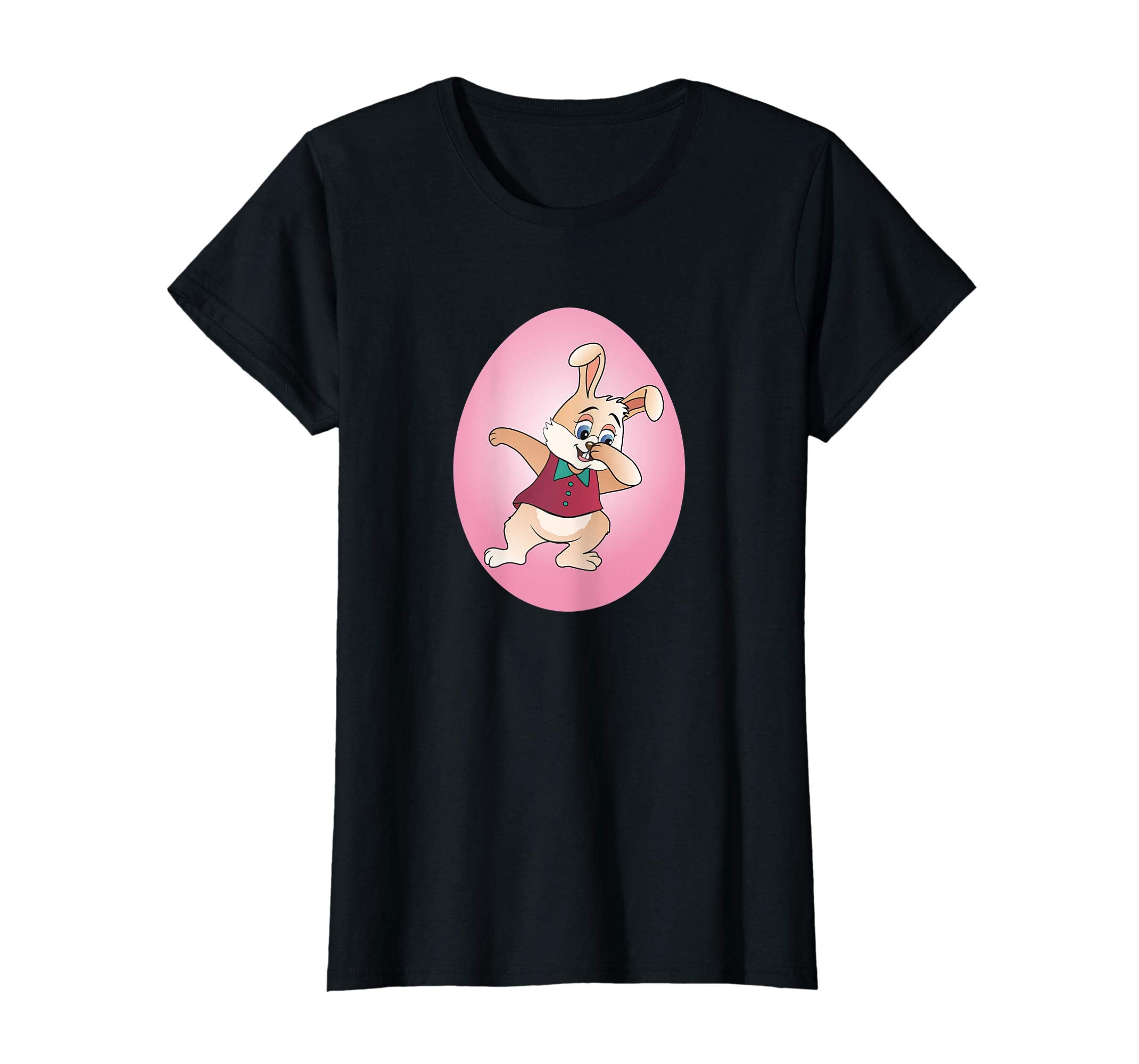 Dancing Easter Bunny T Shirt Gift Hip Hop Dabbing Holiday