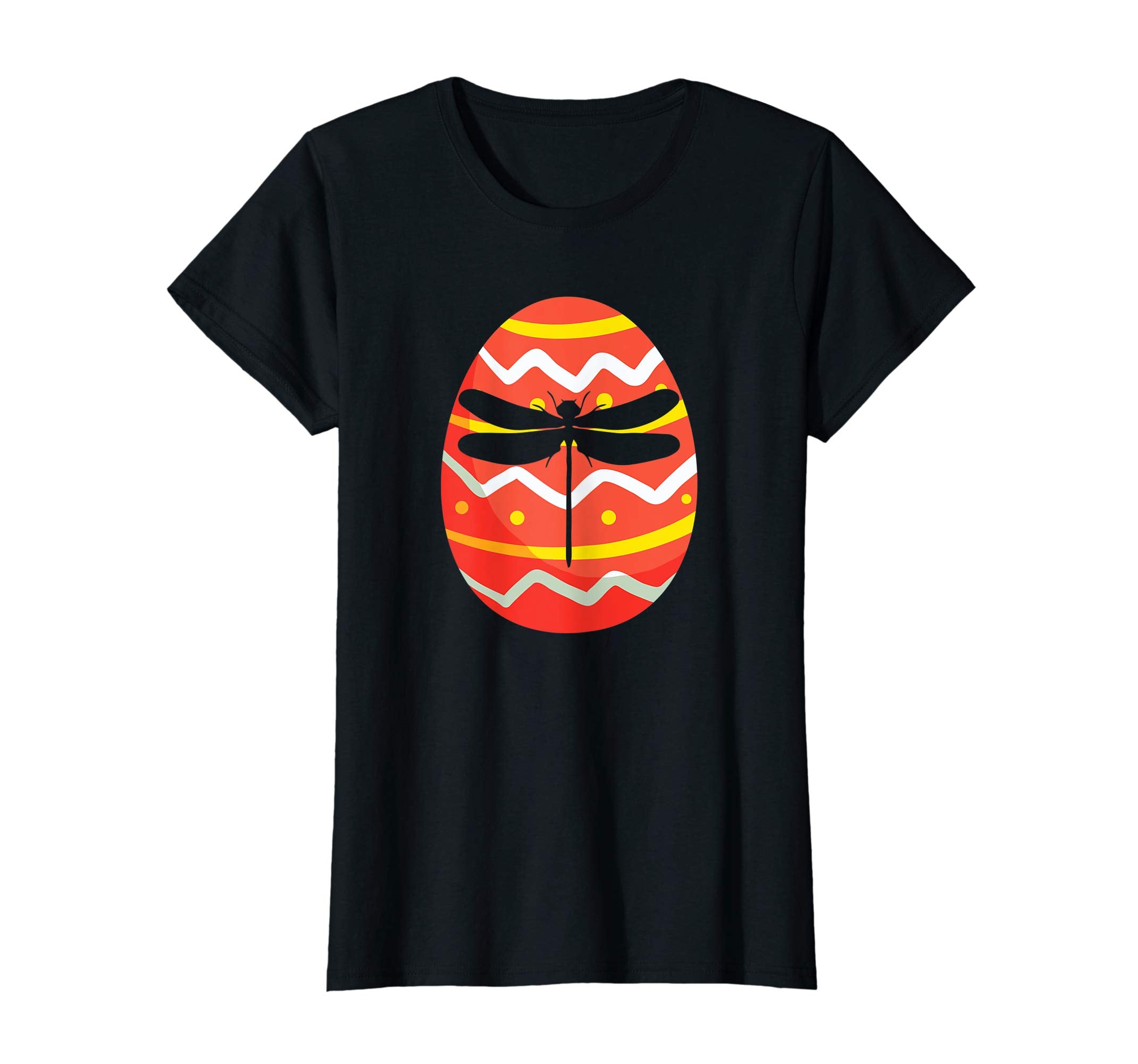 Happy Dragonfly Easter Bunny Egg T-Shirt for Kids Boys Girls