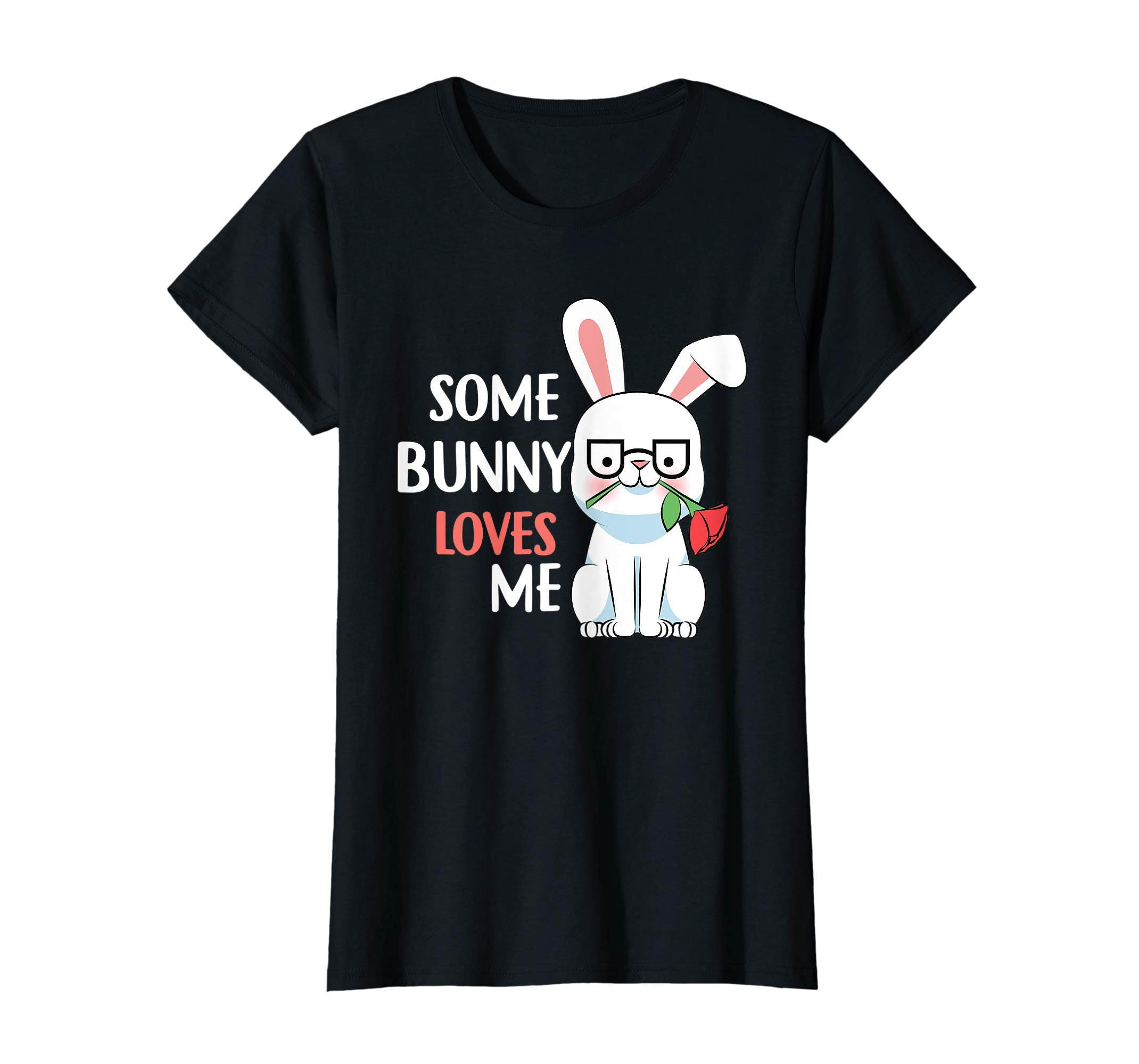 Some Bunny Loves Me Easter T-Shirt For Men Women Kids Tee