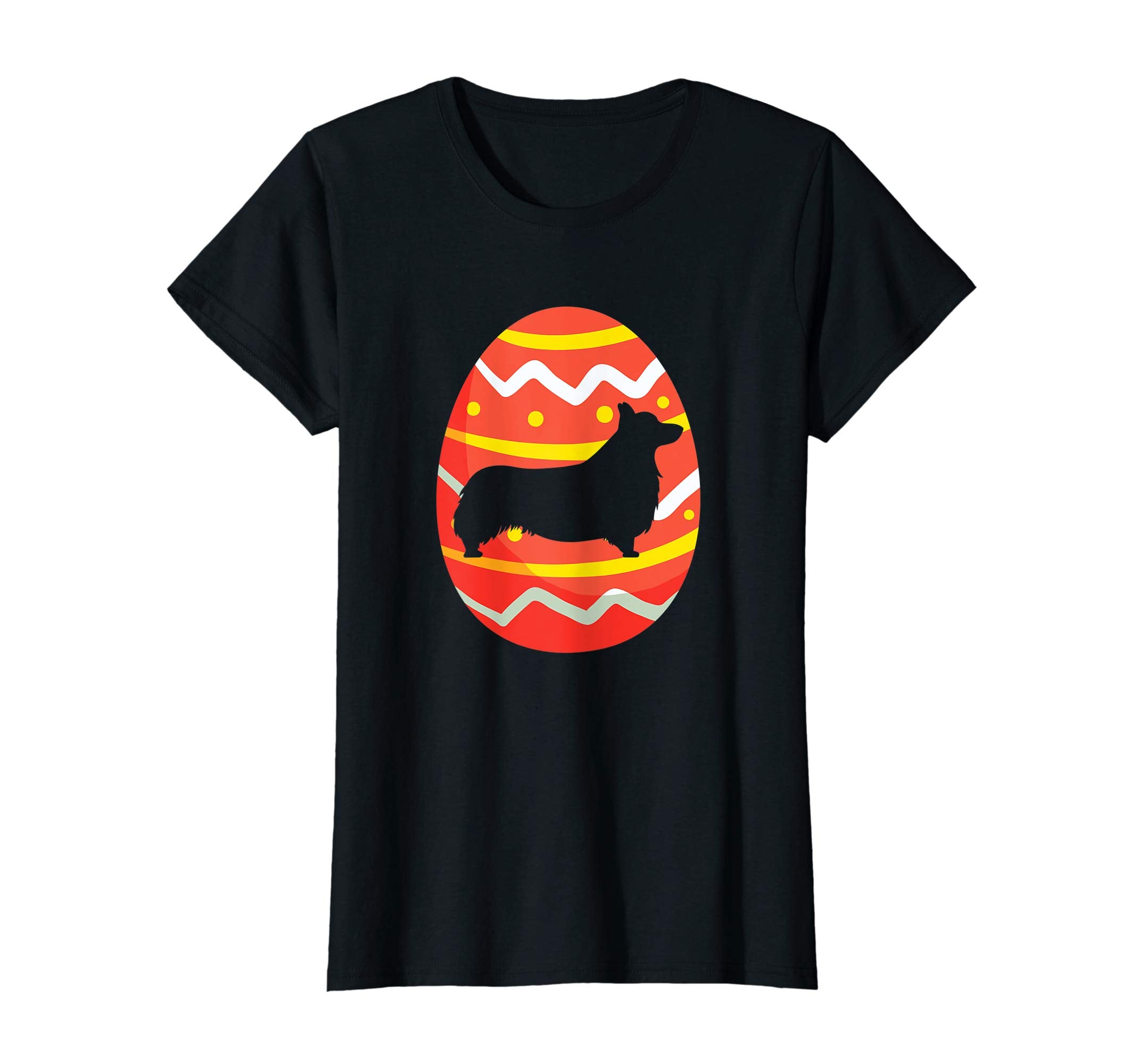 Pembroke Welsh Corgi Easter Eggs Bunny T-Shirt Dog Easter