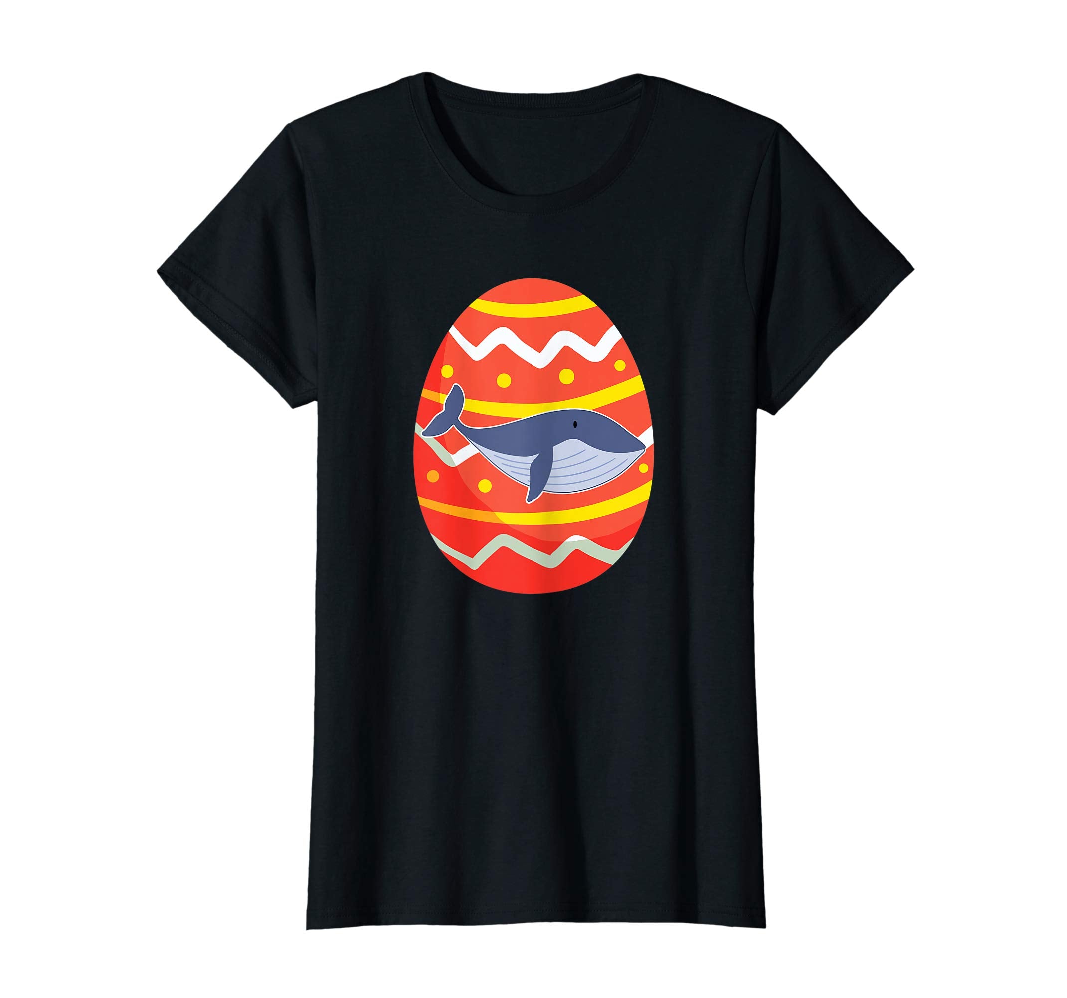 Whale Easter Egg Funny T-Shirt Gifts for Kids Boys Girls