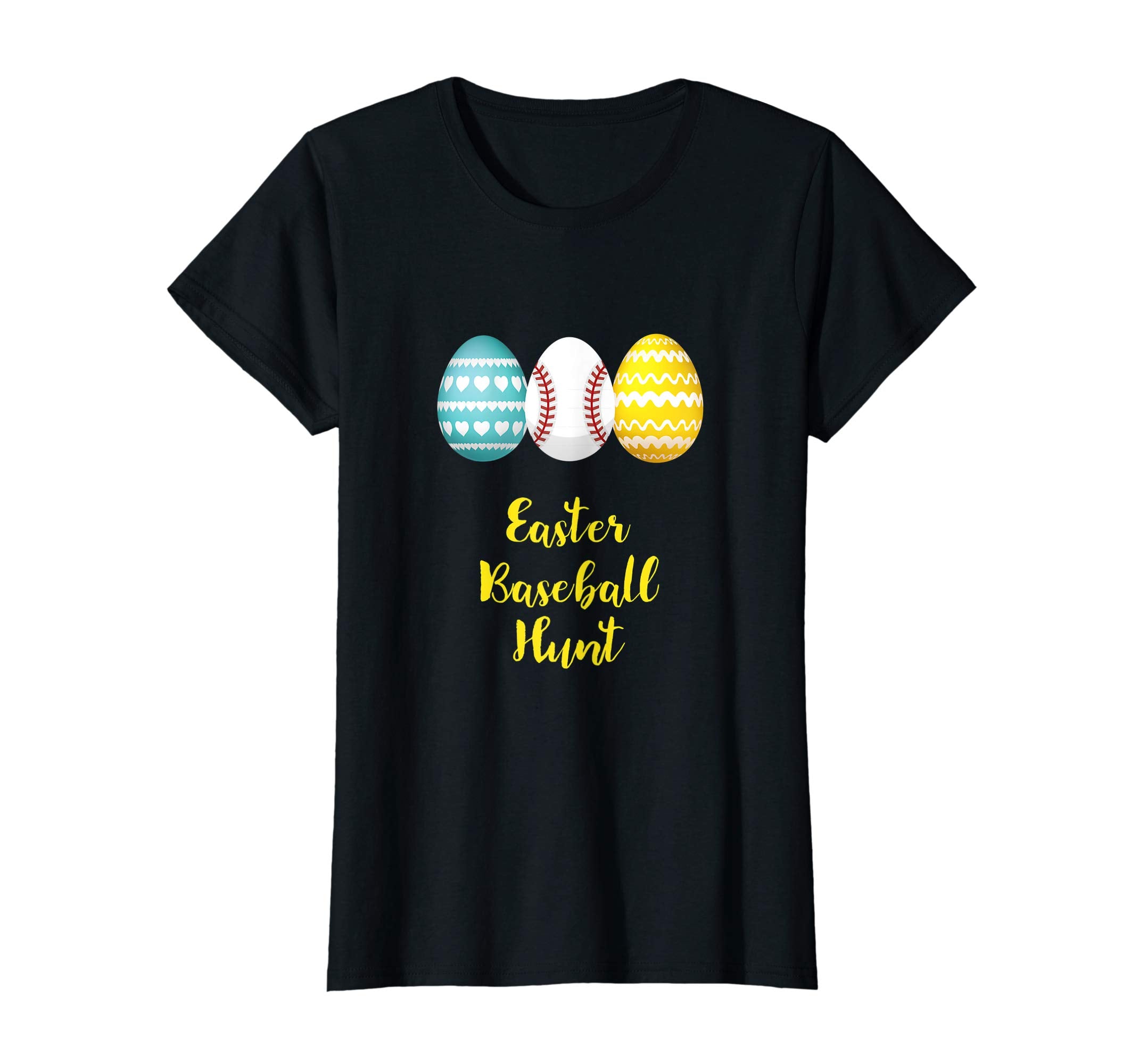 Funny Happy Easter Baseball Hunt T Shirt