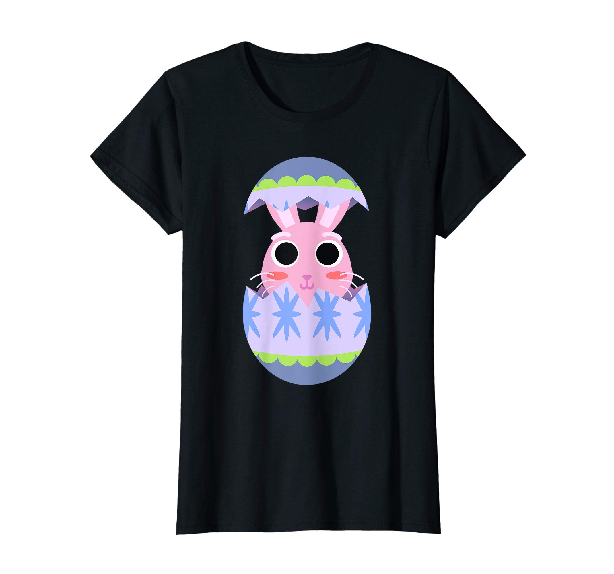 Cute Bunny out of Egg Easter Sunday Tee Happy Easter Tshirt