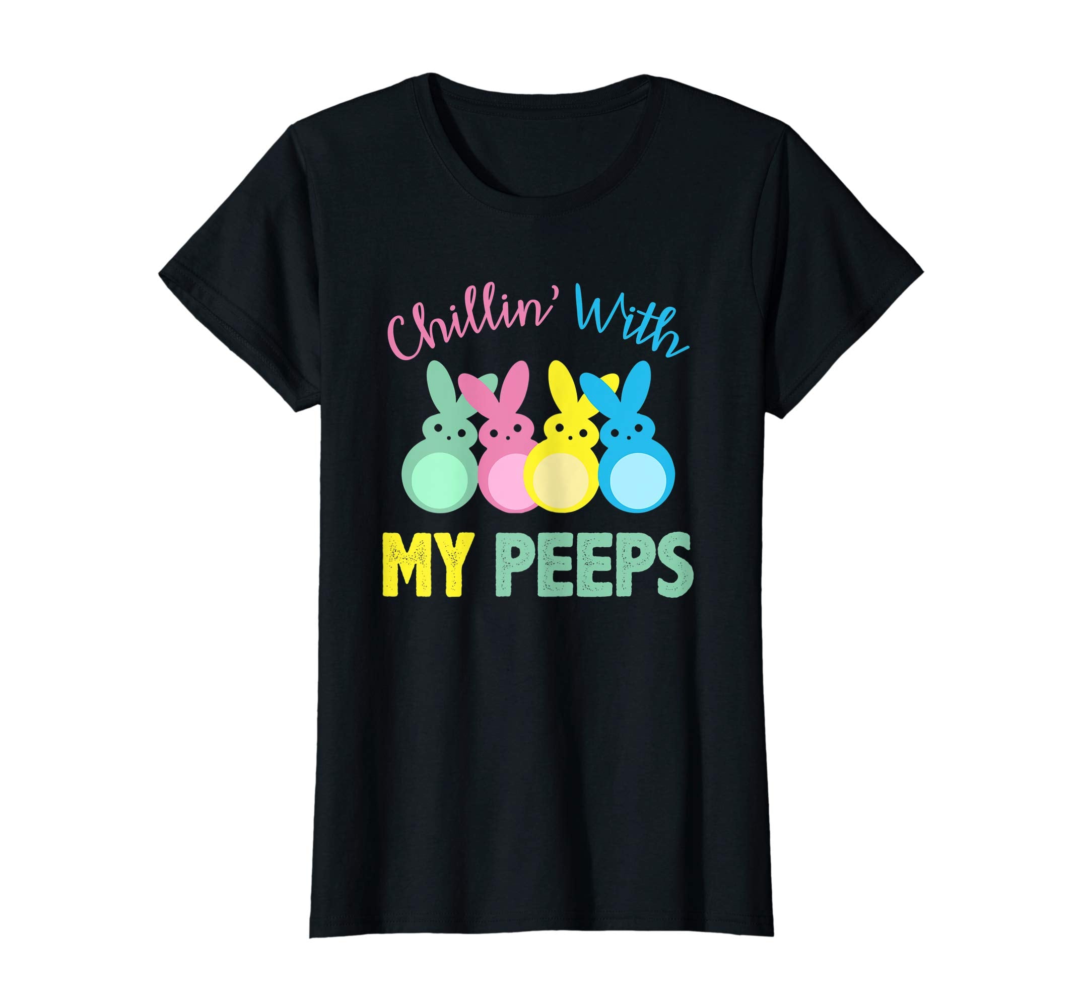 Chillin With My Peeps TShirt Easter Bunny Candy Shirt