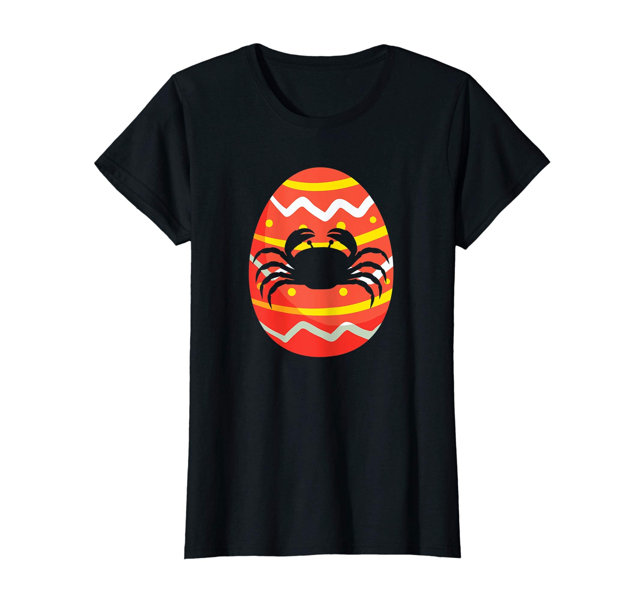 Happy Crab Easter Egg Bunny T-Shirt for Kids Boys Girls