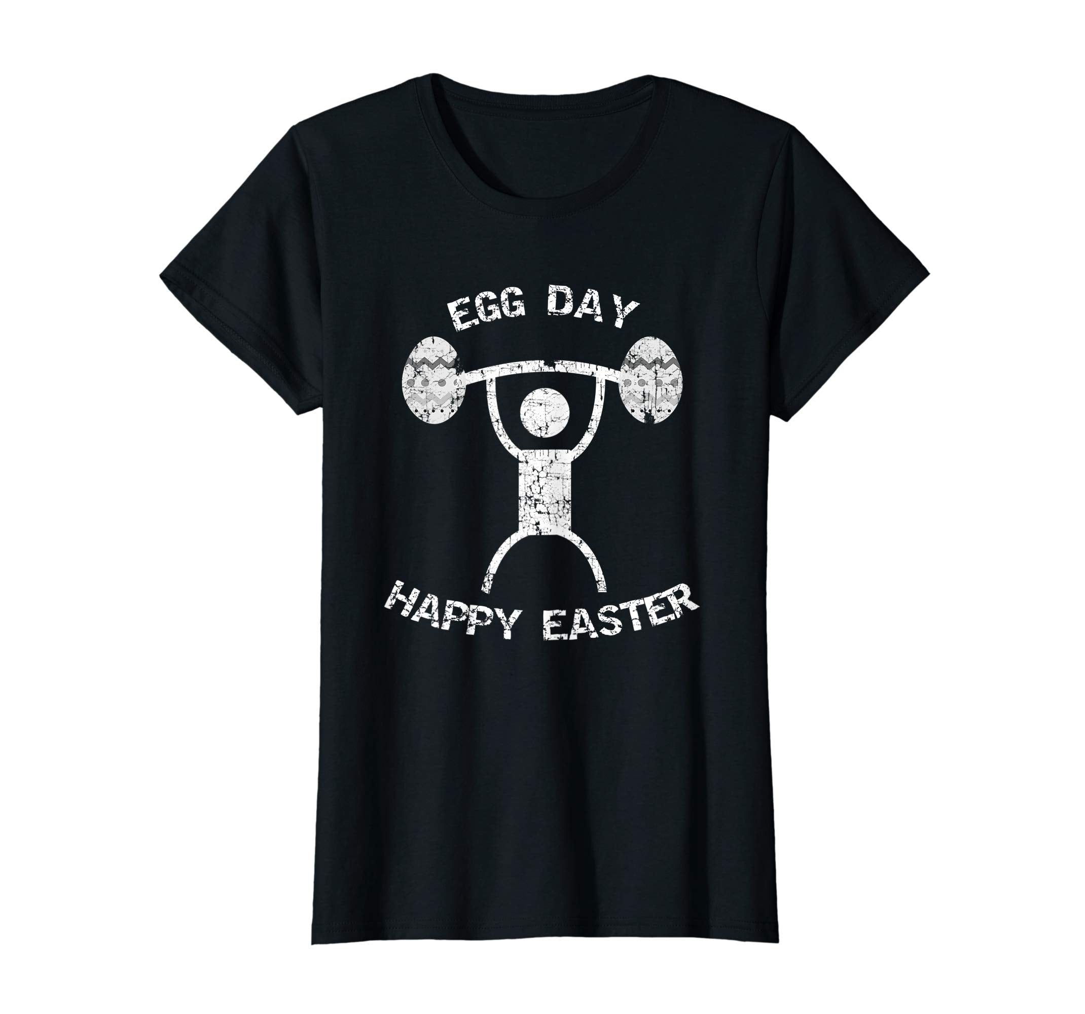 Egg Day Happy Easter Weight Lifting Bodybuilder T-Shirt