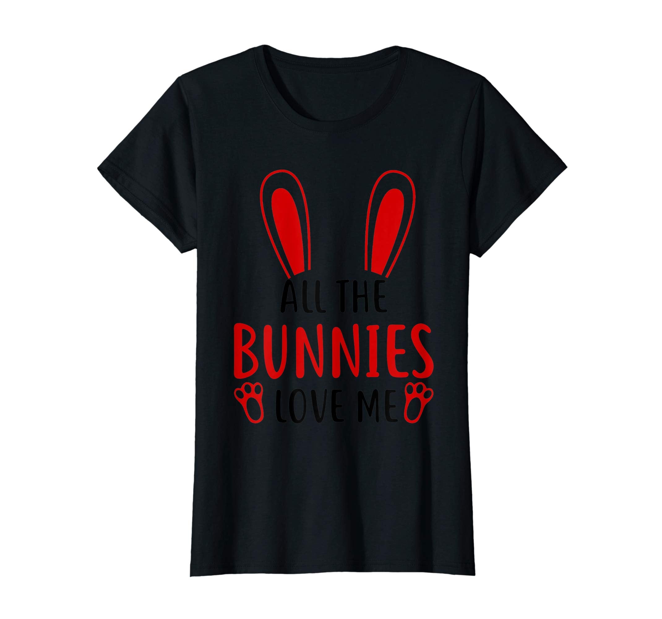 All The Bunnies Love Me Easter Day T-Shirts Gift Kids Girls