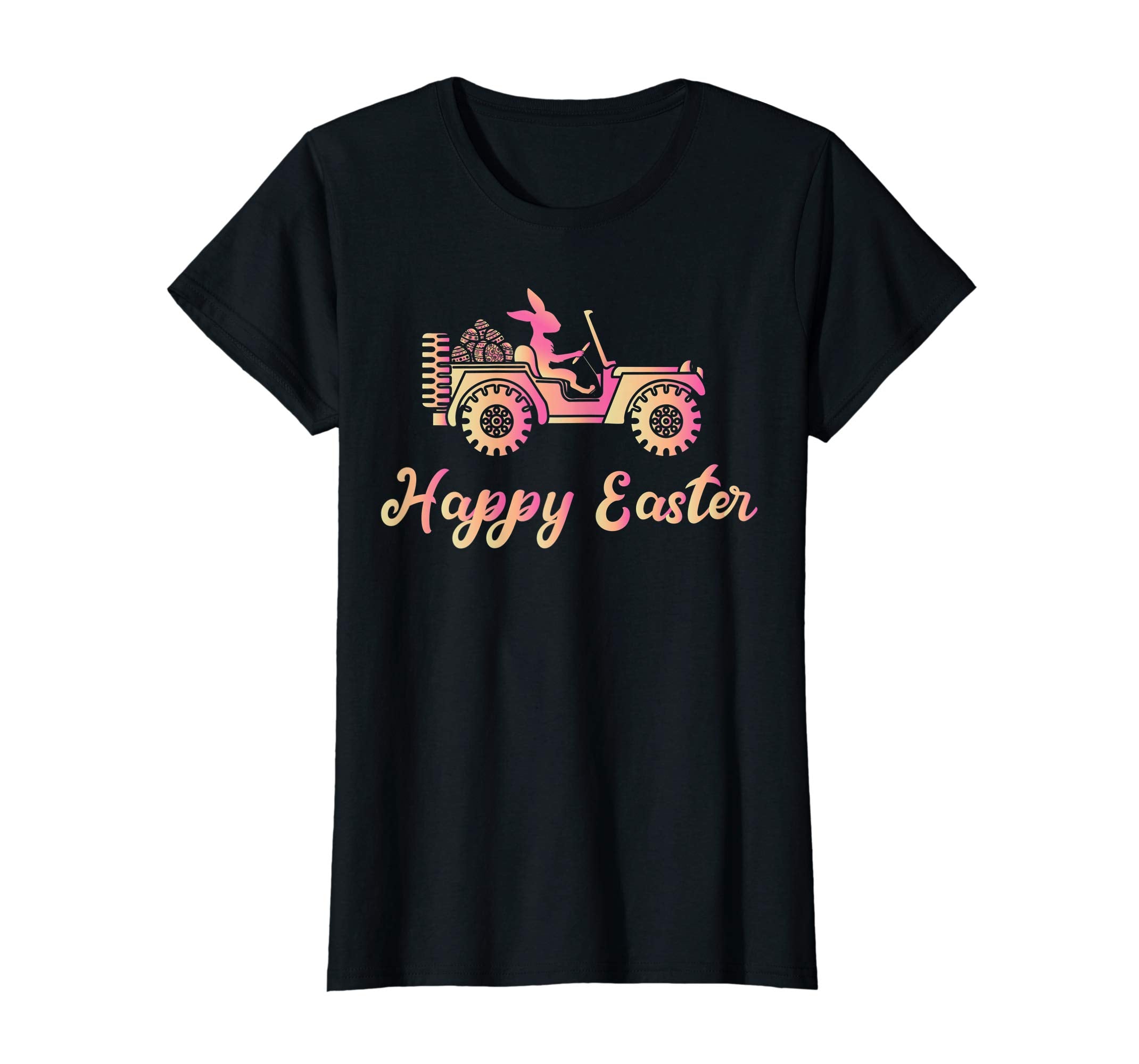 Jeep Happy Easter Bunny Eggs 4x4 Off Road Shirt