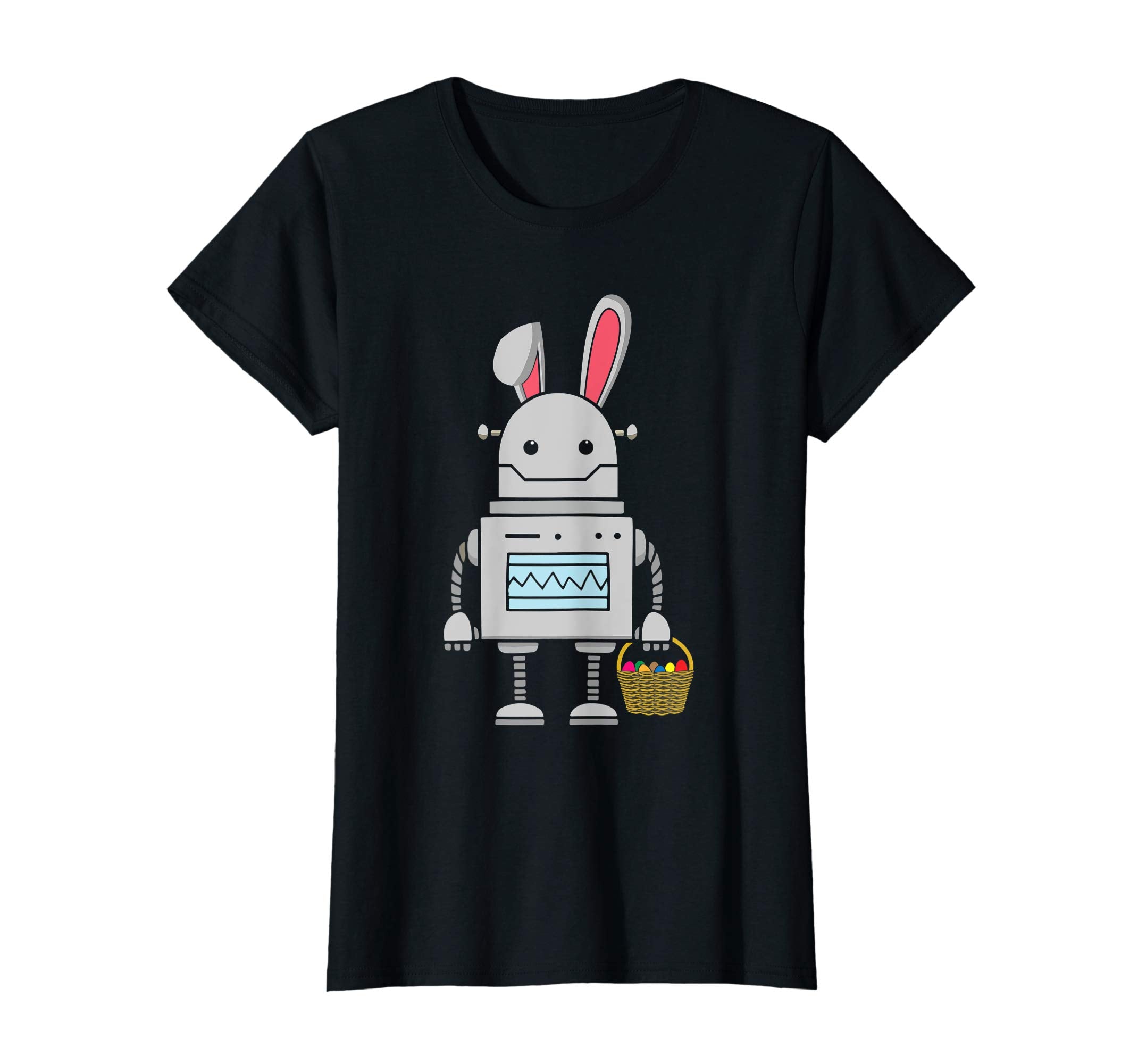 Cute Easter Robot Bunny T-Shirt
