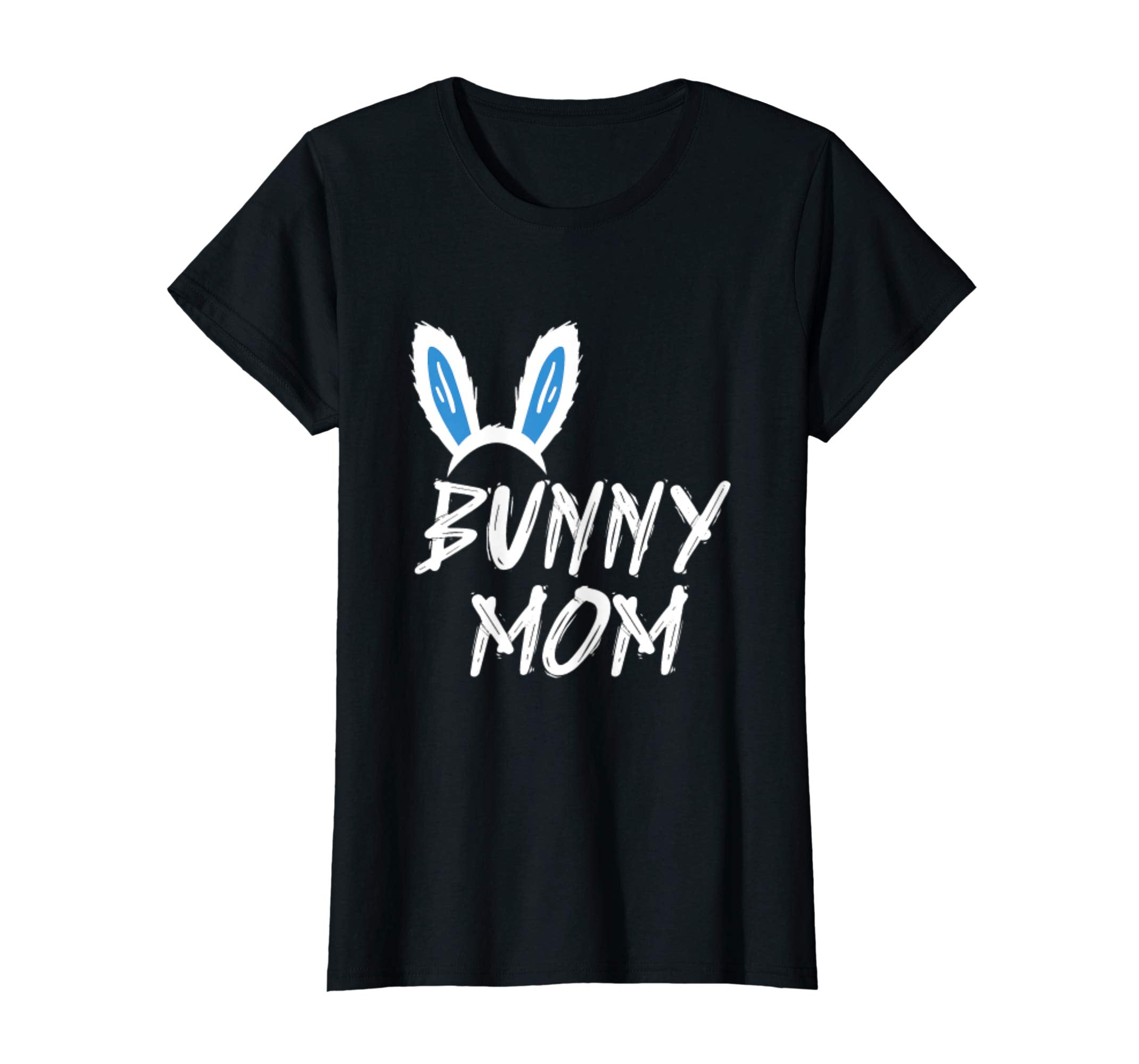 Womens Bunny Mom Funny Easter Egg Hunt Matching Family Gift Shirt
