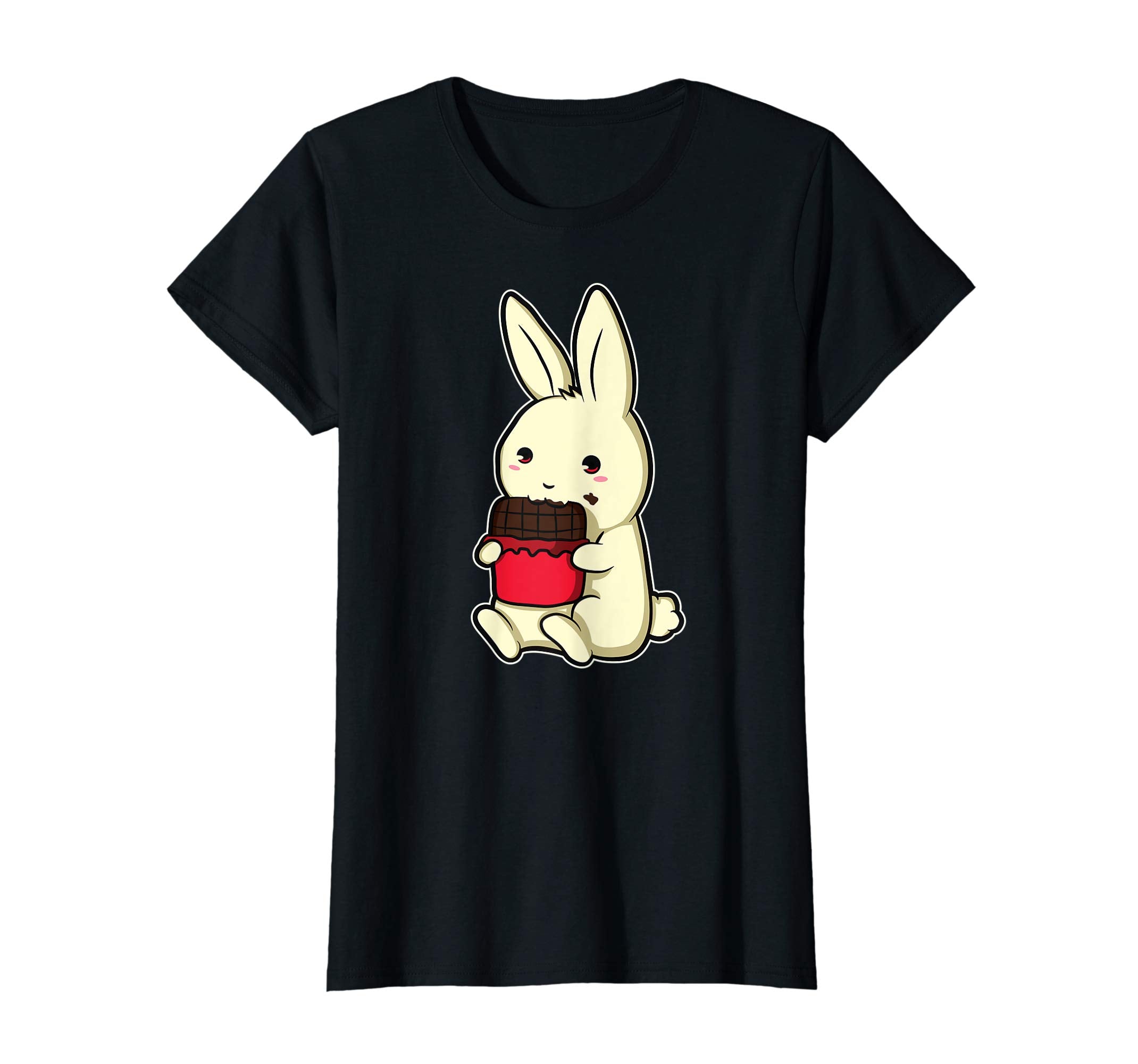 Funny Chocolate Bunny T-Shirt For Pet Lover Easter Gift