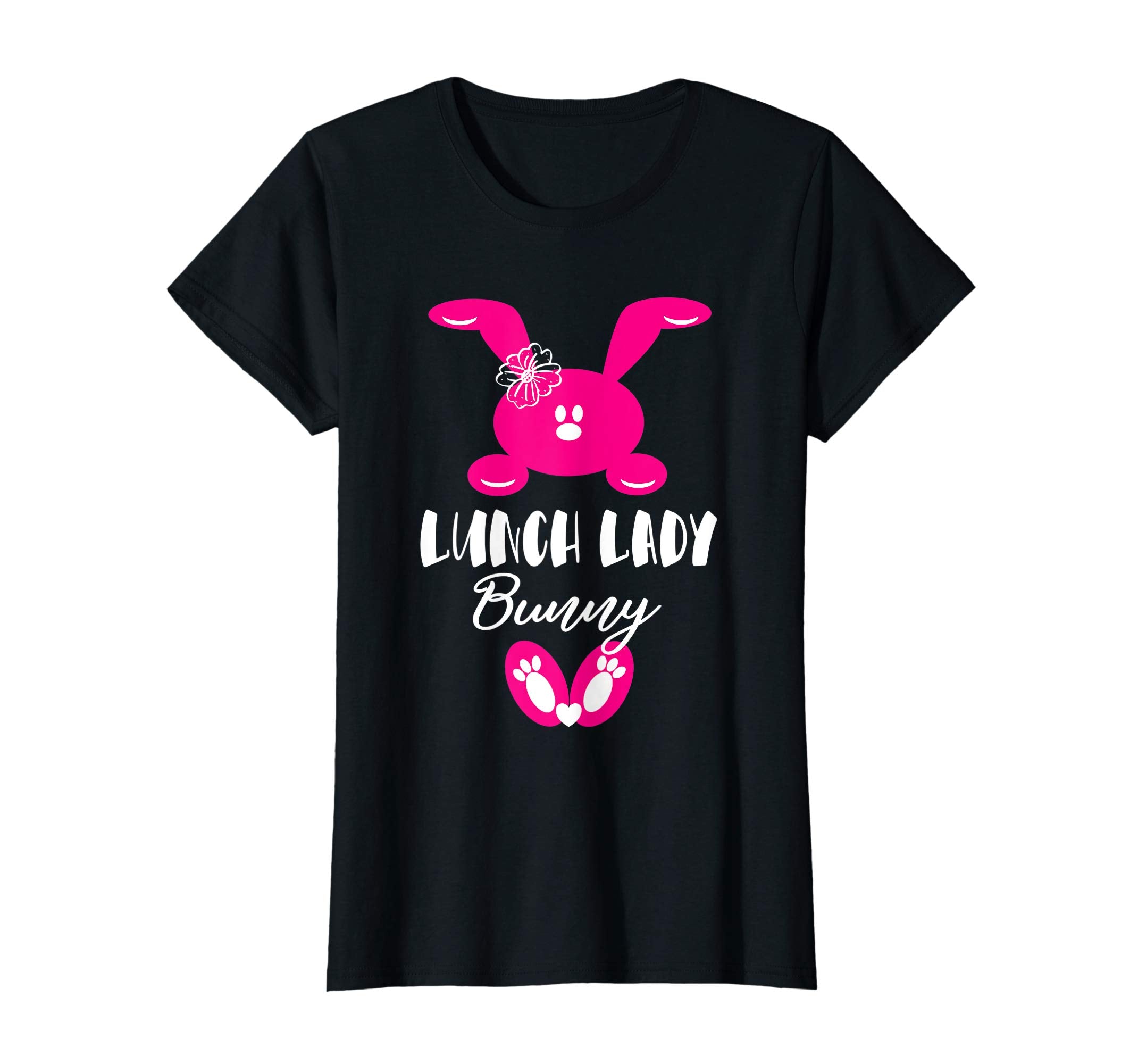 Easter Costume TShirt Lunch Lady Bunny School Party Gift