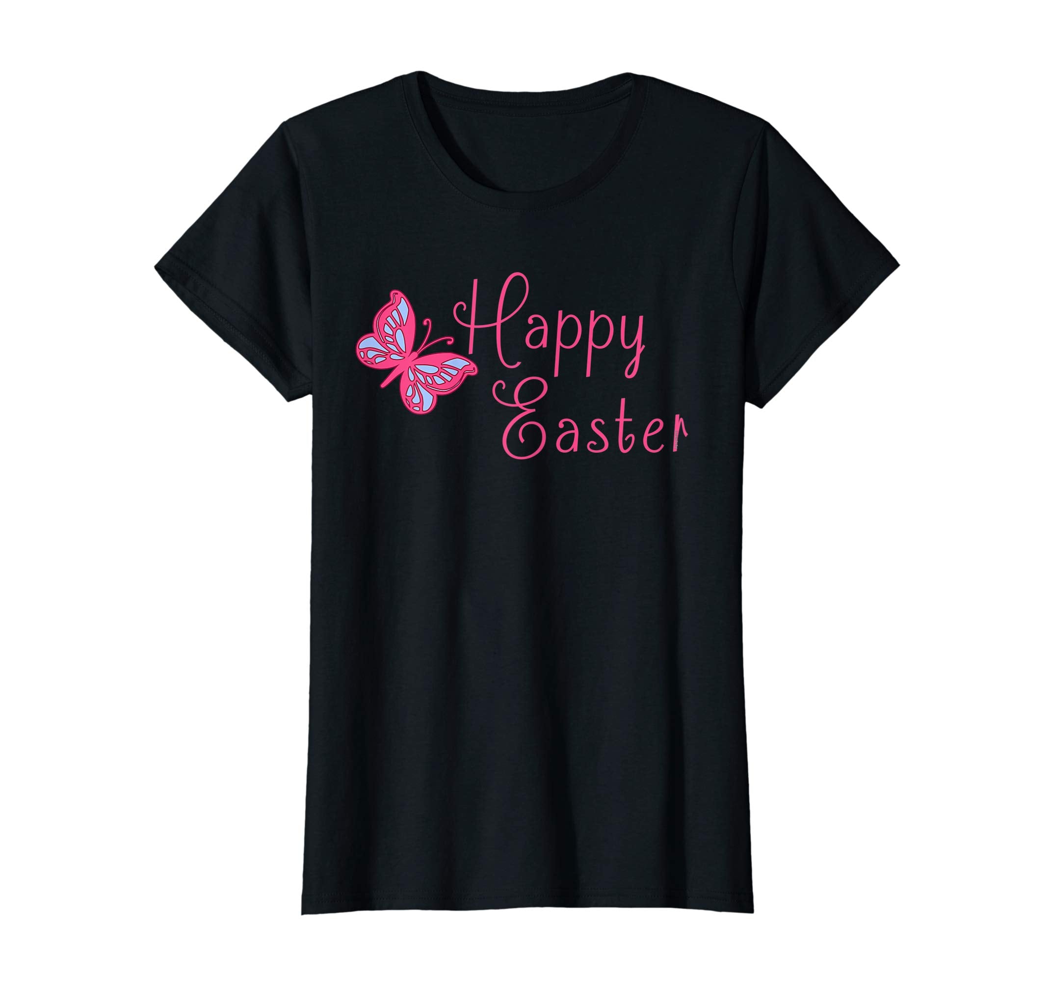 Happy Easter Tshirt with Butterfly