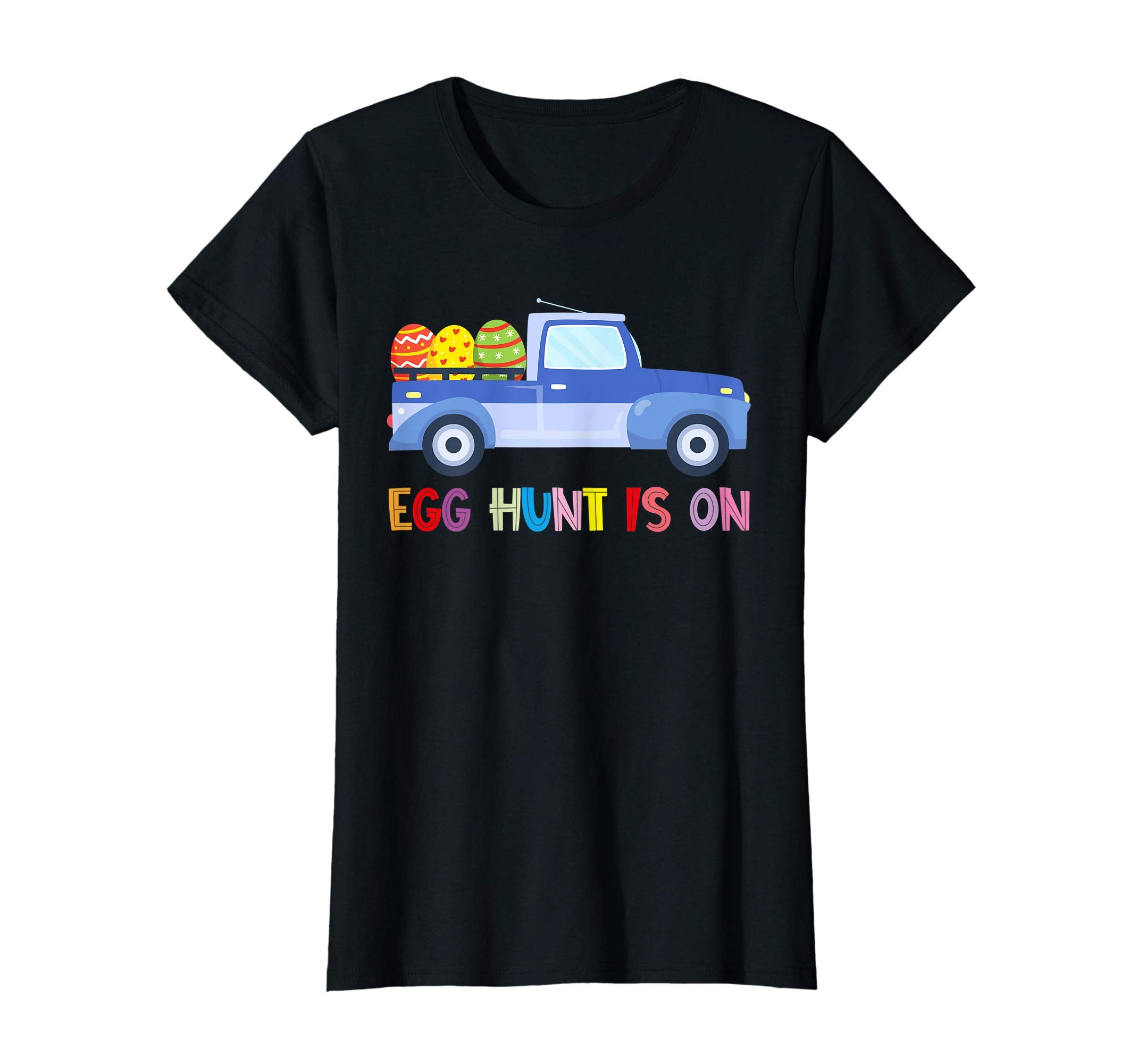 Happy Easter Truck Egg Hunt Is On Kids Boys Girls Shirt Gift