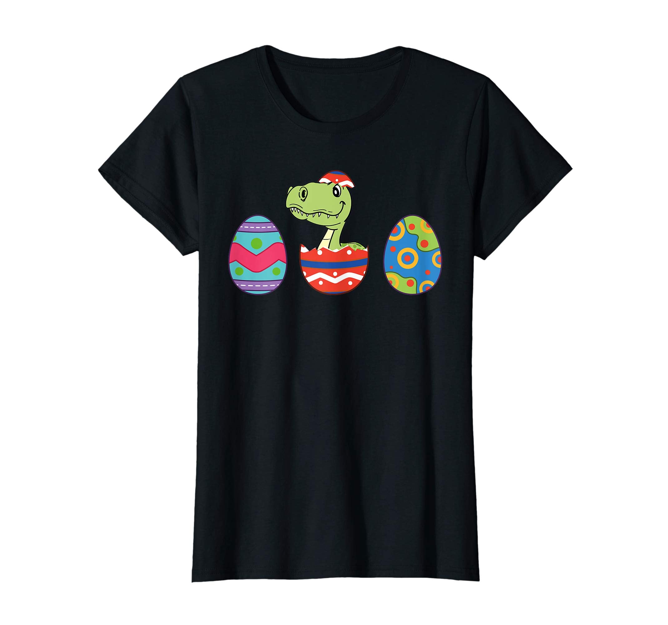 Funny T Rex Dinosaur Easter Bunny Egg Shirt Kids Boys