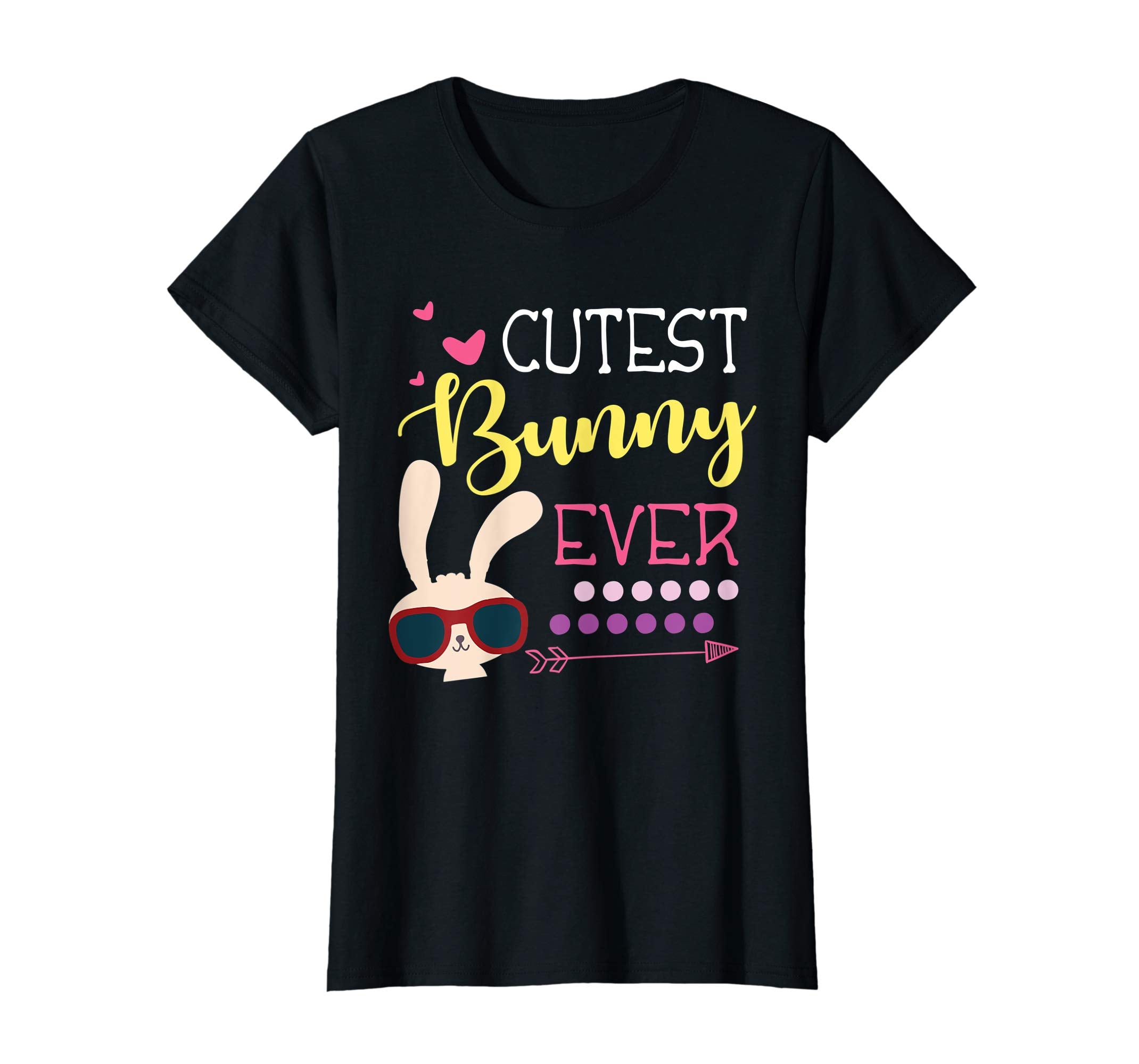 Hearts Arrow Cutest Bunny Ever Happy Easter Day Lover Shirt