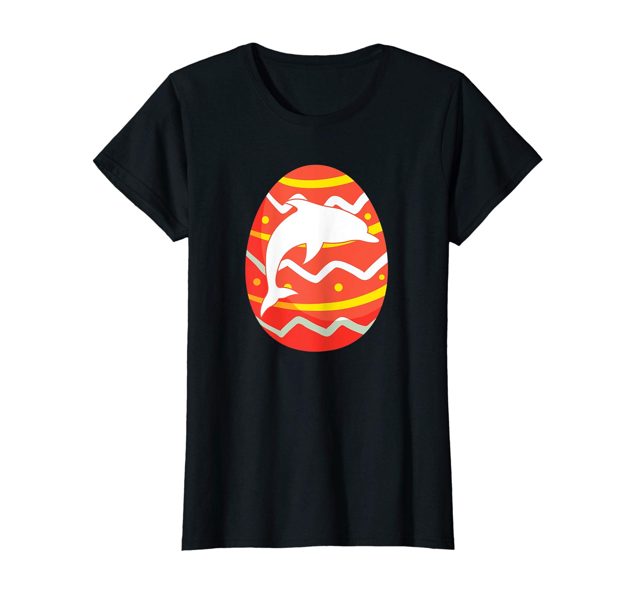 Dolphin Easter Egg T-Shirt Funny Gifts for Kids Boys Girls