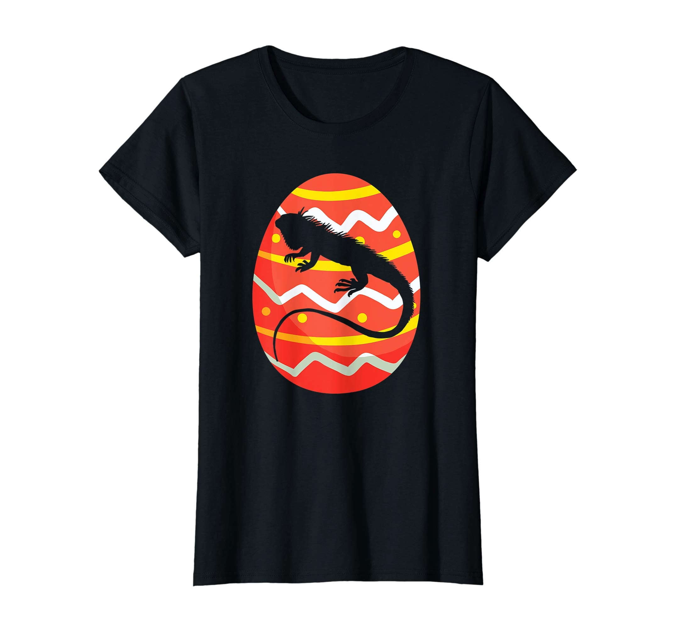Happy Iguana Easter Bunny Egg T-Shirt for Kids Boys Girls