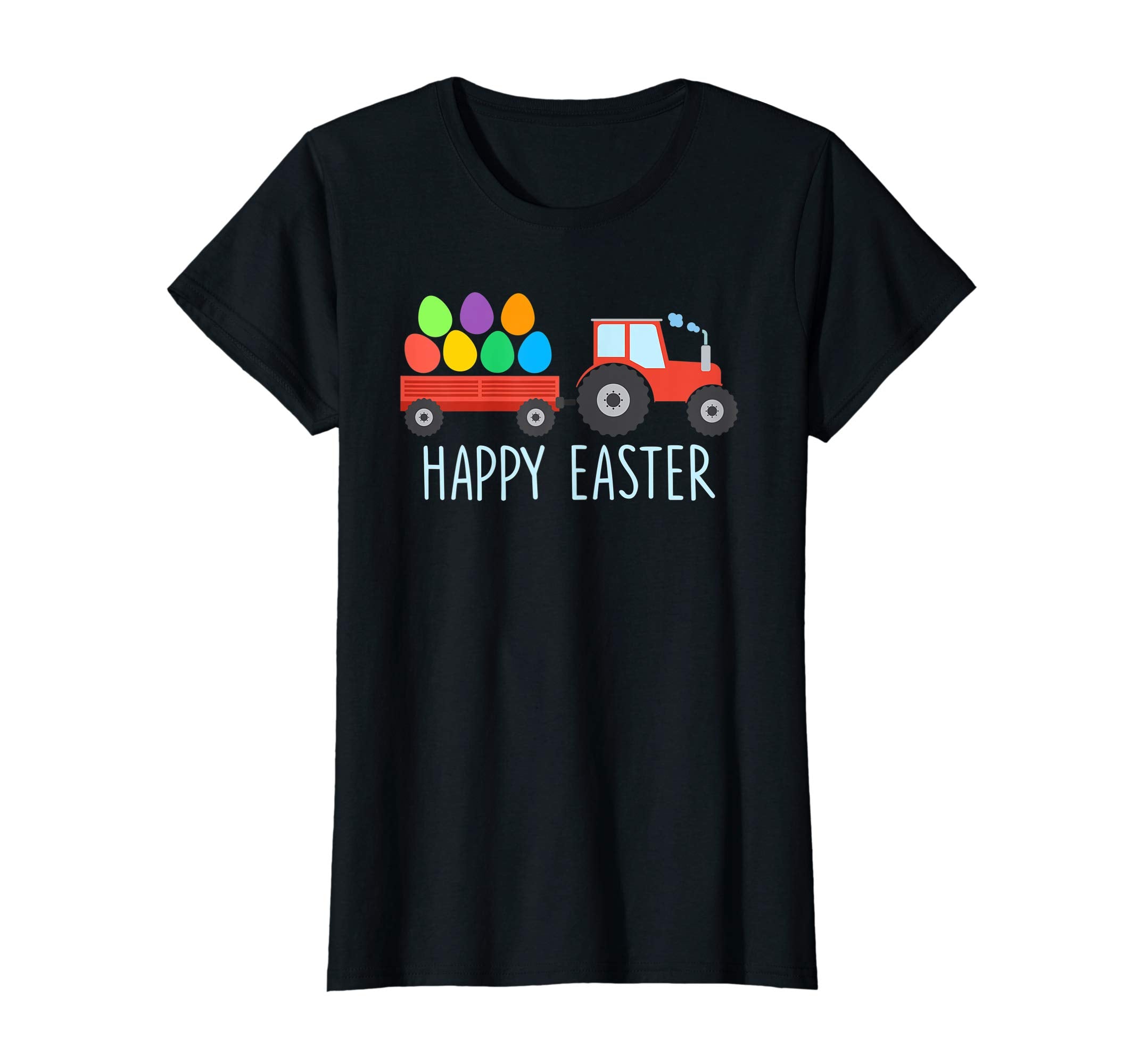Easter Egg Hunt Tractor T-Shirt Boys Girls Kids Toddlers