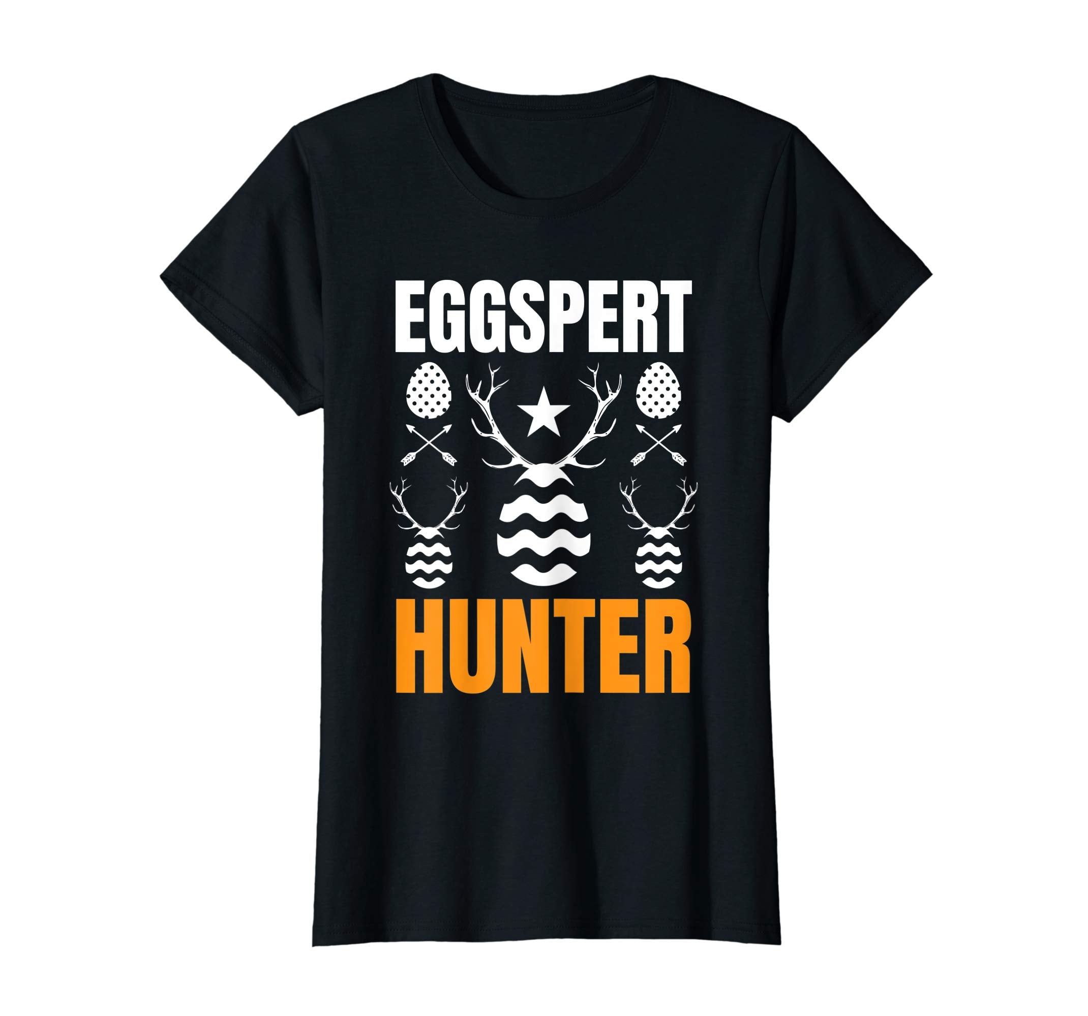 Funny Eggspert Hunter T-Shirt Easter Eggs Gift Tee