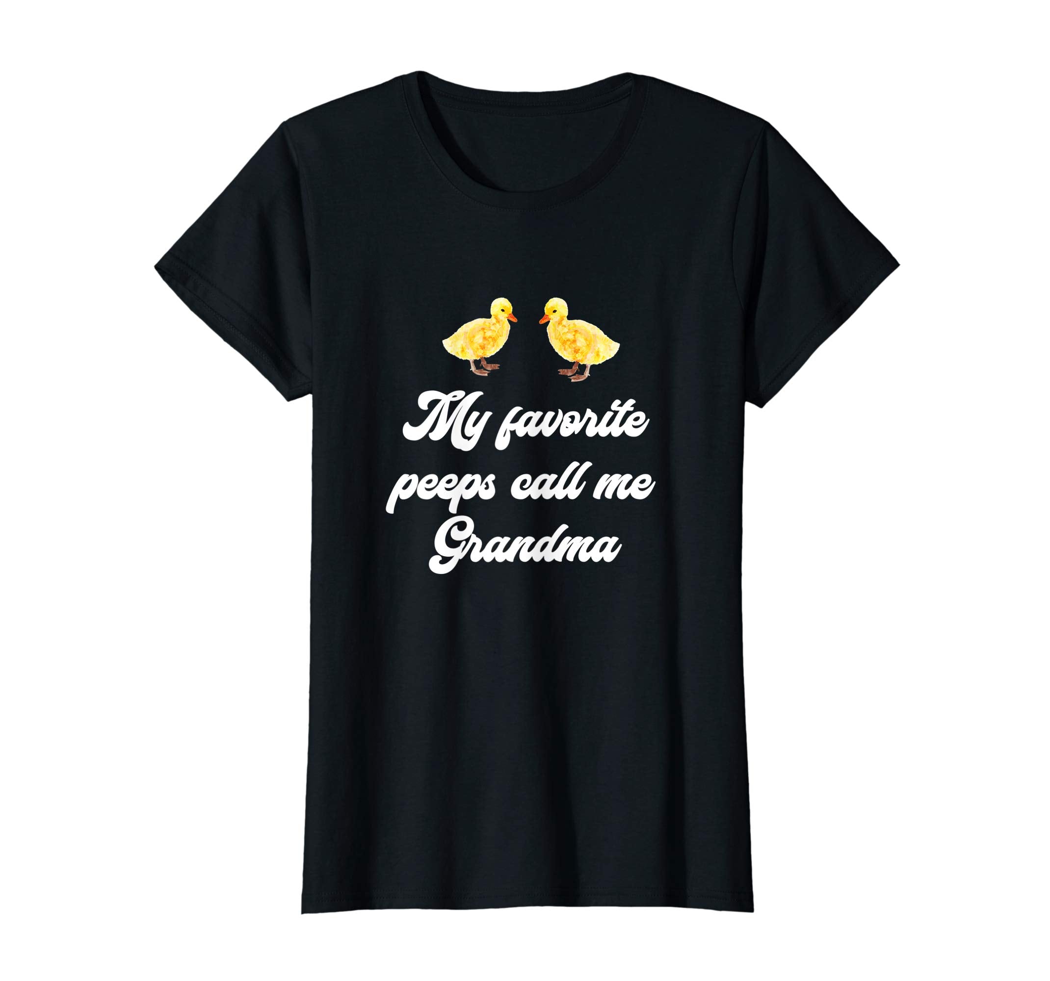 My Favorite Peeps Call Me Grandma Easter Gift Tshirt
