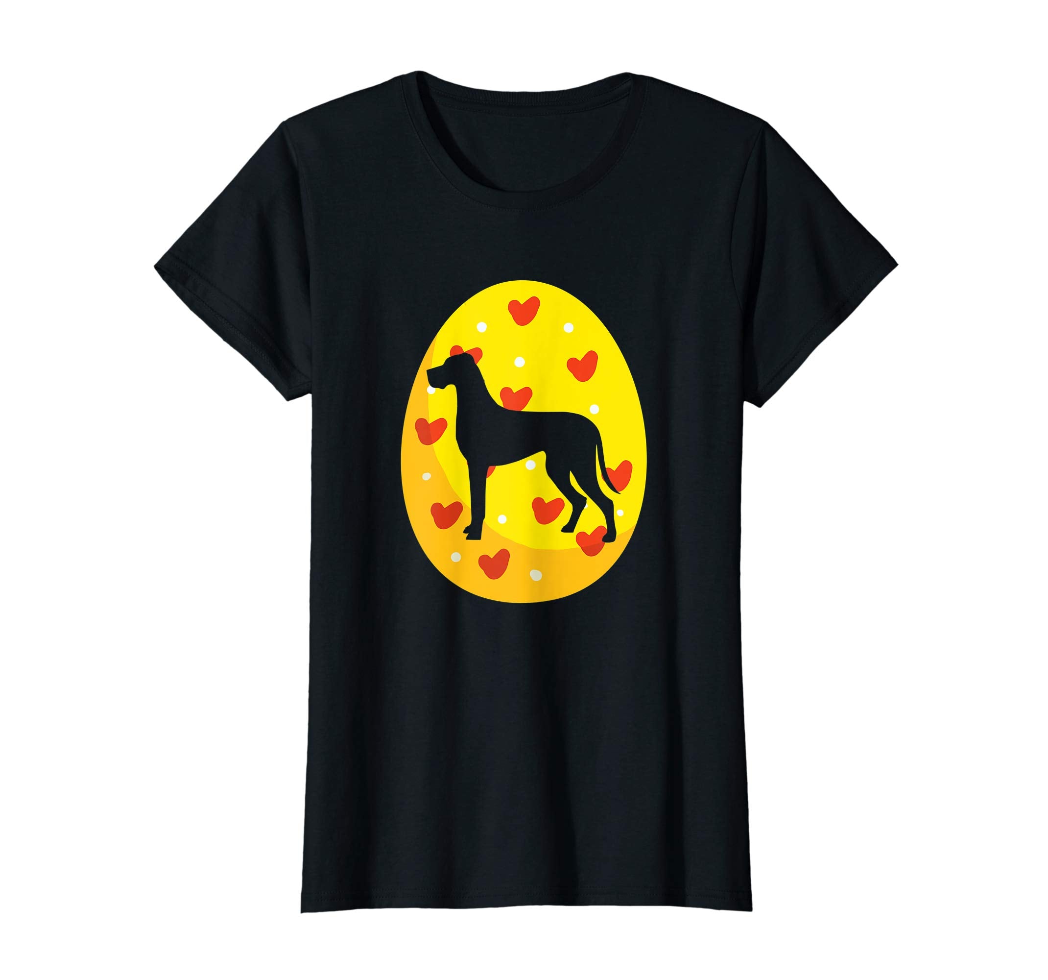 Great Dane Easter Bunny Egg T-Shirt Dog Easter Gift