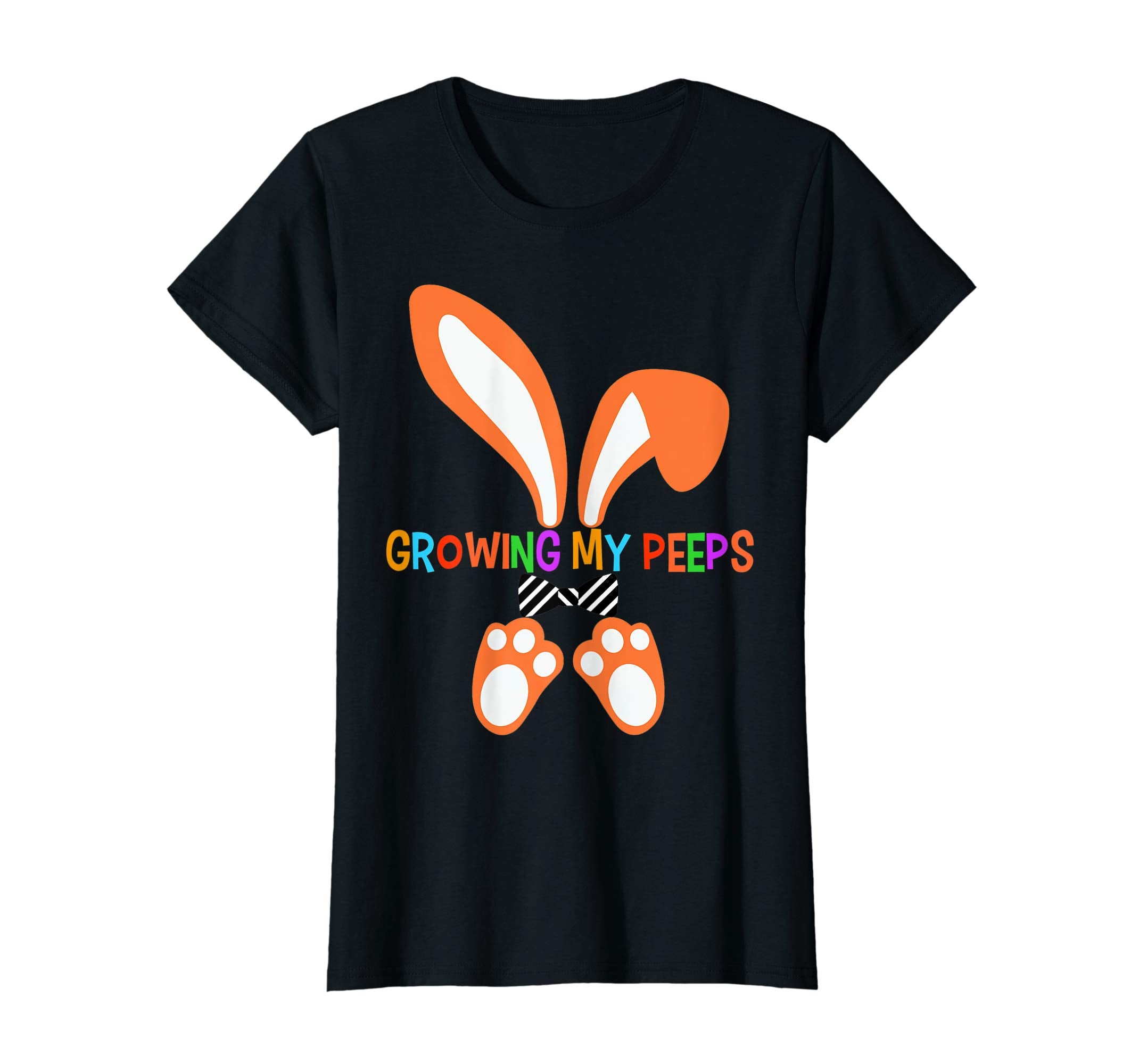 Growing my peeps cute Bunny baby Easter T shirt