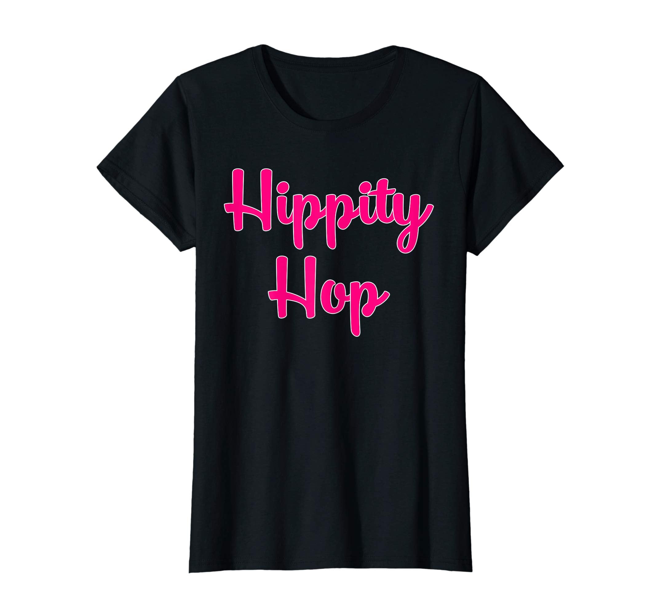 Hippity Hop Shirt Easter Meme Funny Gift Pink Graphic Tee