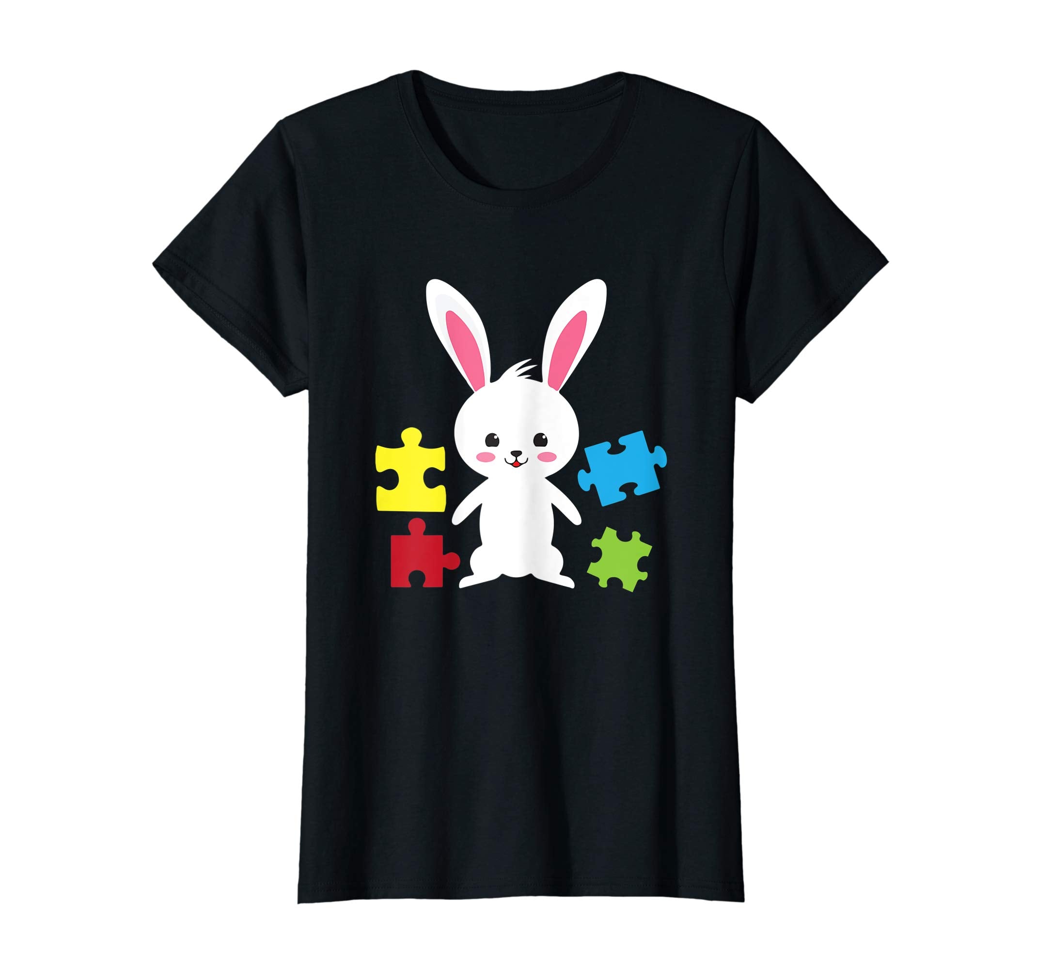 Autism Awareness Puzzle Easter Bunny Easter 2019 T Shirt